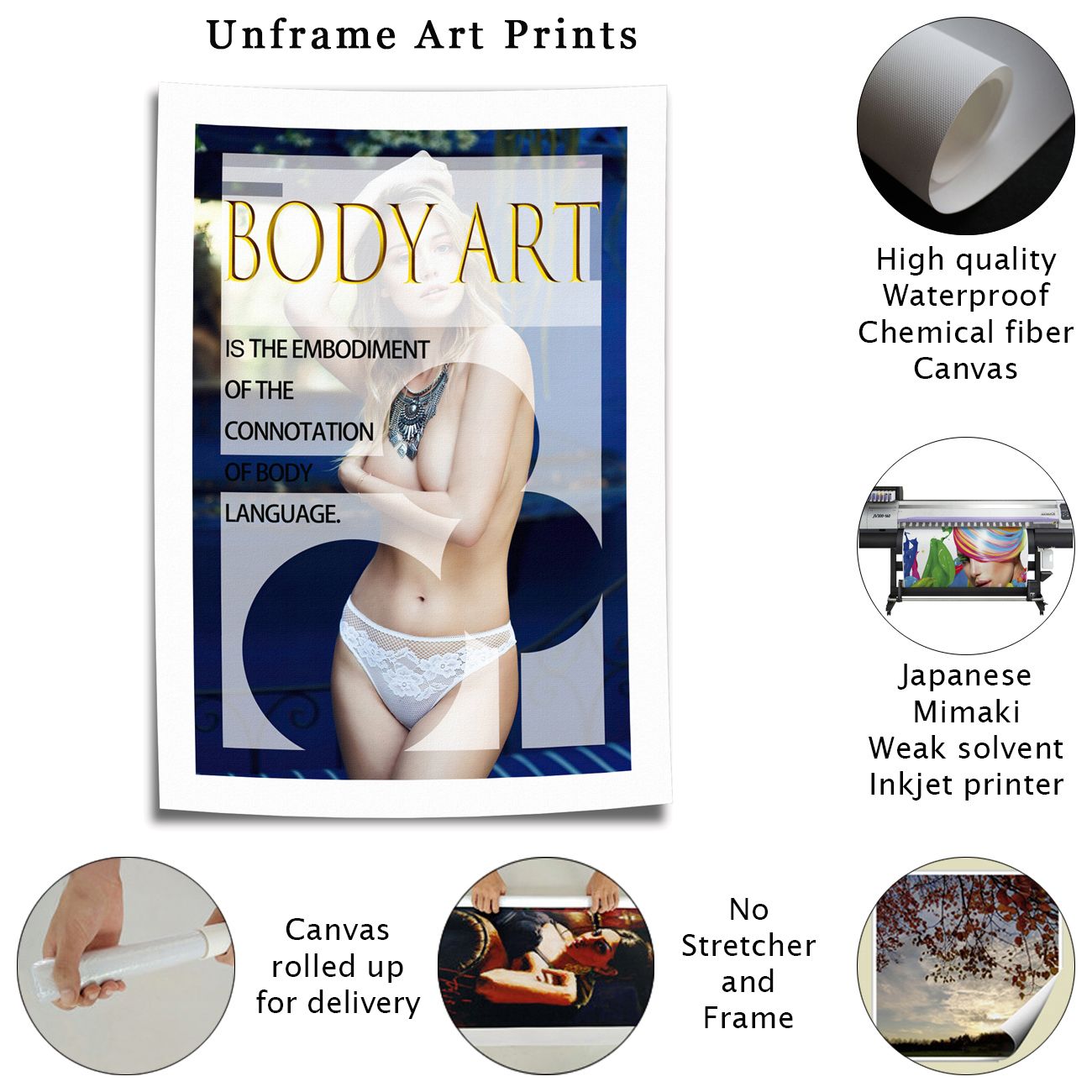 Handgemachte Palette Messer Abstrakte ölgemälde Nackt nackte Mädchen Wand Kunst Geschenk Dame Malerei Dekoration