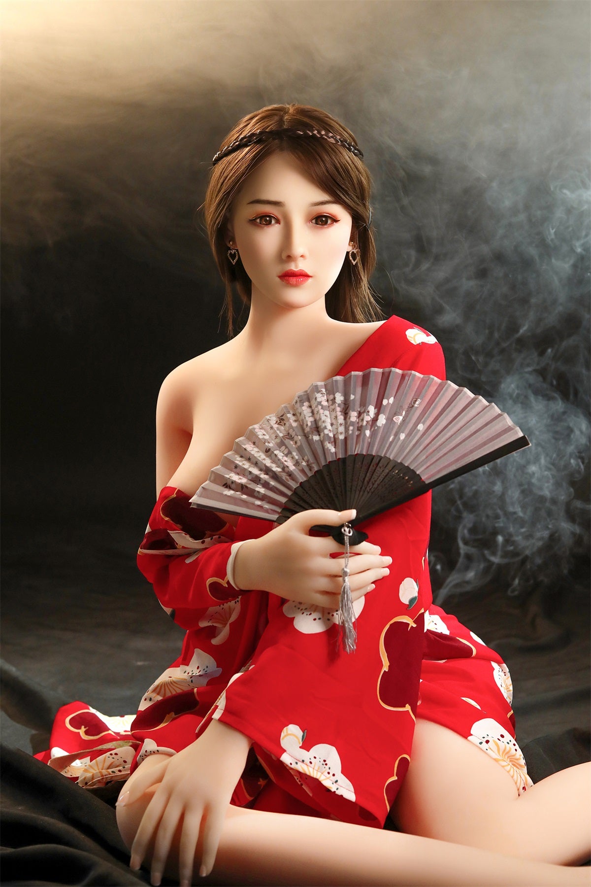 Snow - 165cm (5ft6) Small Breast Japanese Style Sex Doll With Long Blonde Hair-Honeylovedoll