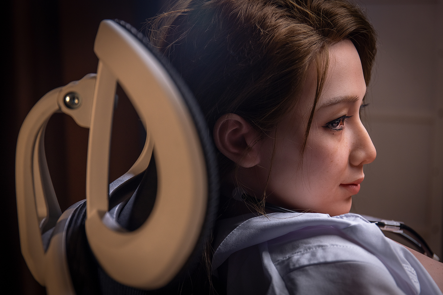 Starpery丨168cm/5Ft6 H cup BBW Asian silicone head- Ayumi -Honeylovedoll