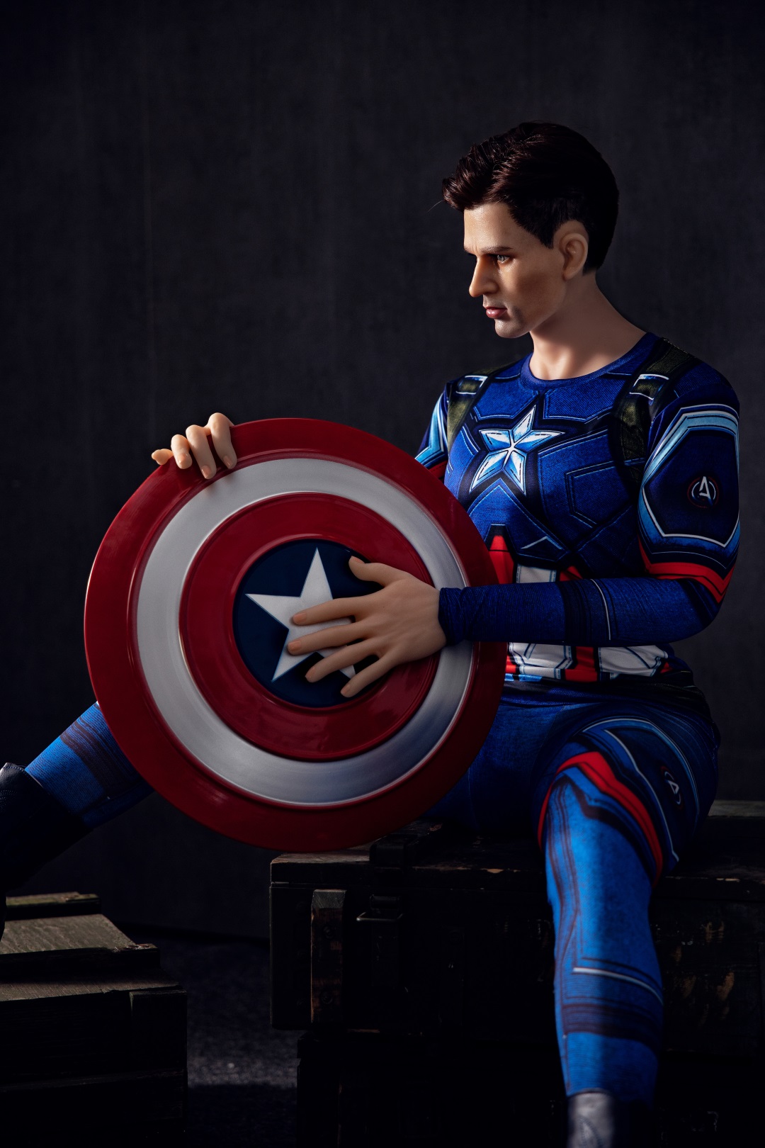 Enio - 5ft3 /160cm Captain America Male Sex Doll For Women-Honeylovedoll