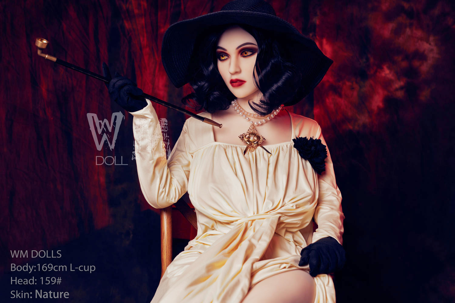 WM | Lady Dimitrescu 5ft 7/ 169cm L Cup Sex Doll-Honeylovedoll