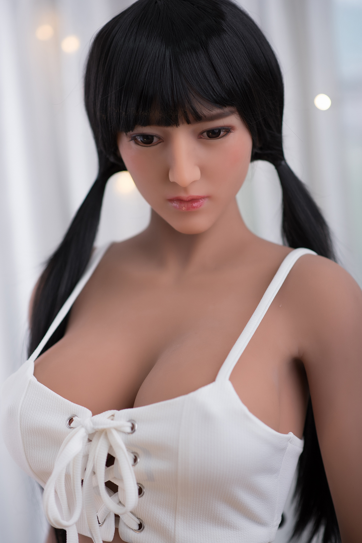 6YE | Cora - 5ft5/165cm Big Boobs Bunches Asian Japanese Sex Doll-Honeylovedoll