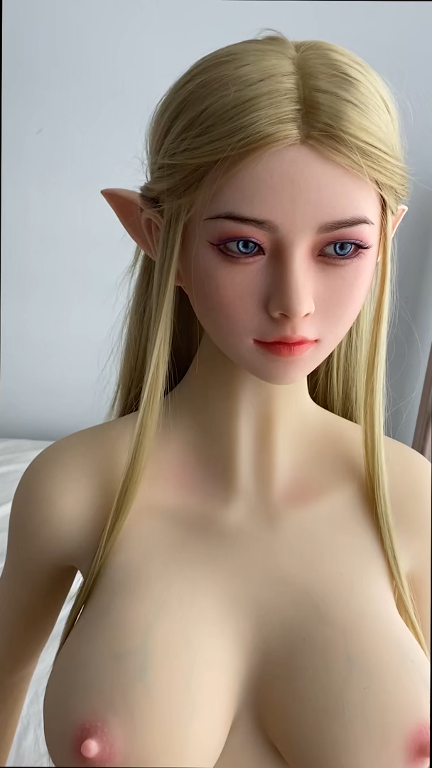 Ophelia-5ft 6/168cm Elf Big Breasts Silicone Sex Doll (In Stock US) 