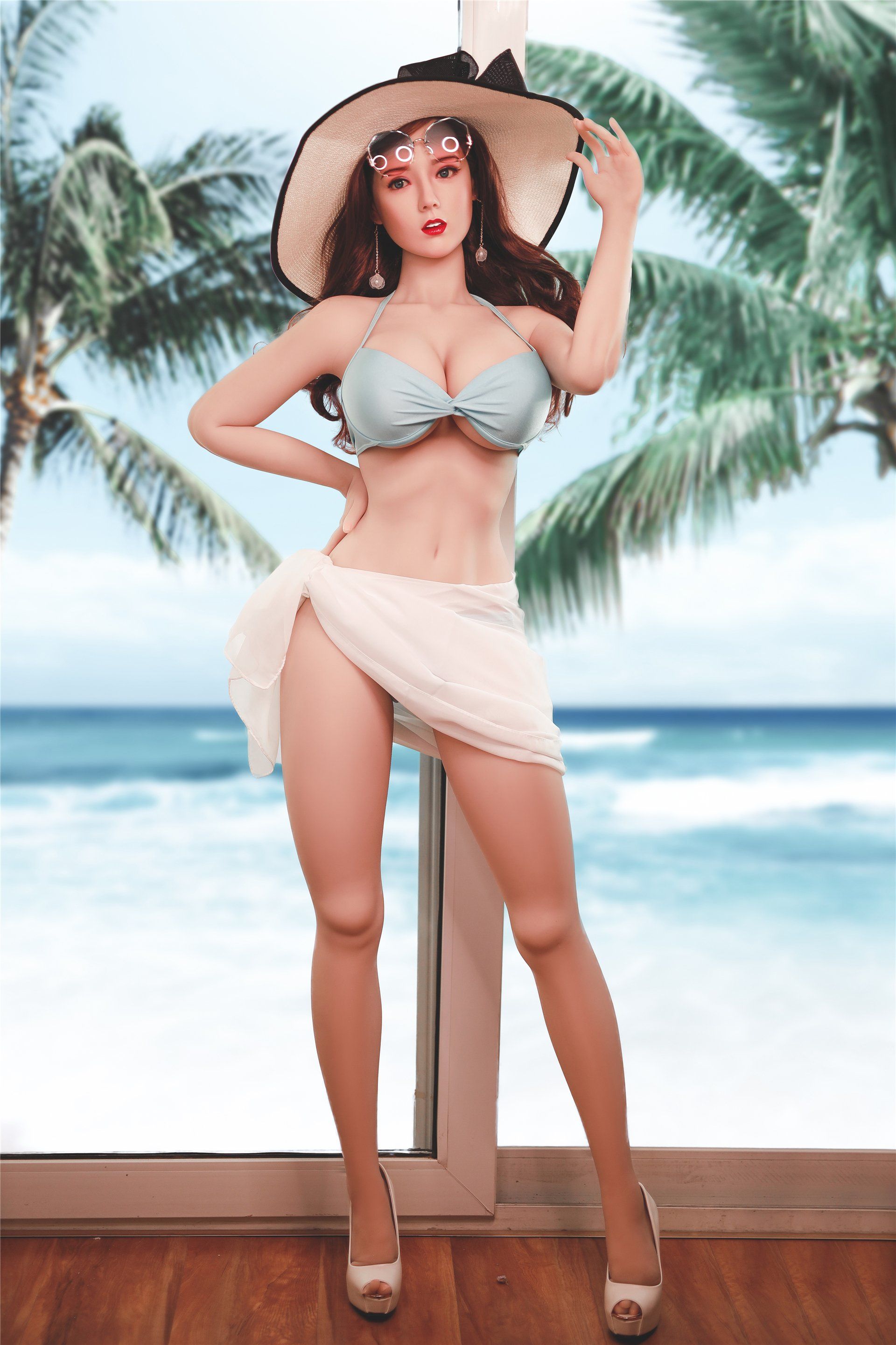 164cm / 5 ft 4 E - Cup + S25 Silicone Head - JY Doll-Honeylovedoll