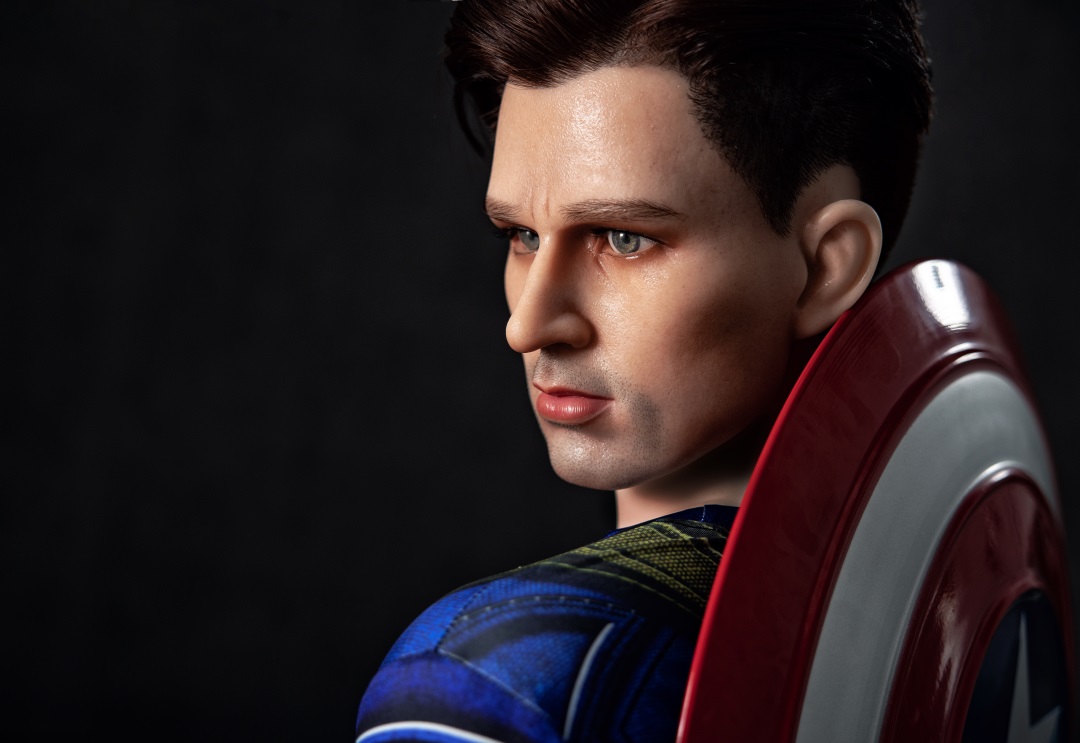 Enio - 5ft3 /160cm Captain America Male Sex Doll For Women-Honeylovedoll