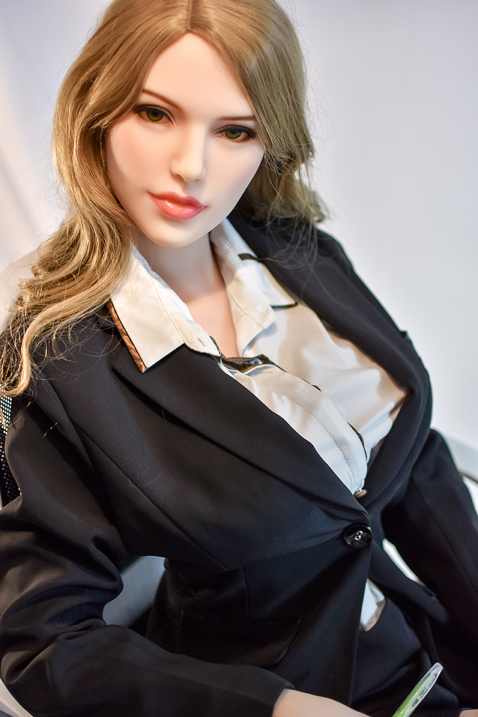 6YE | Antia - 5ft5/165cm Big Boobs Blonde OL Sex Doll-Honeylovedoll