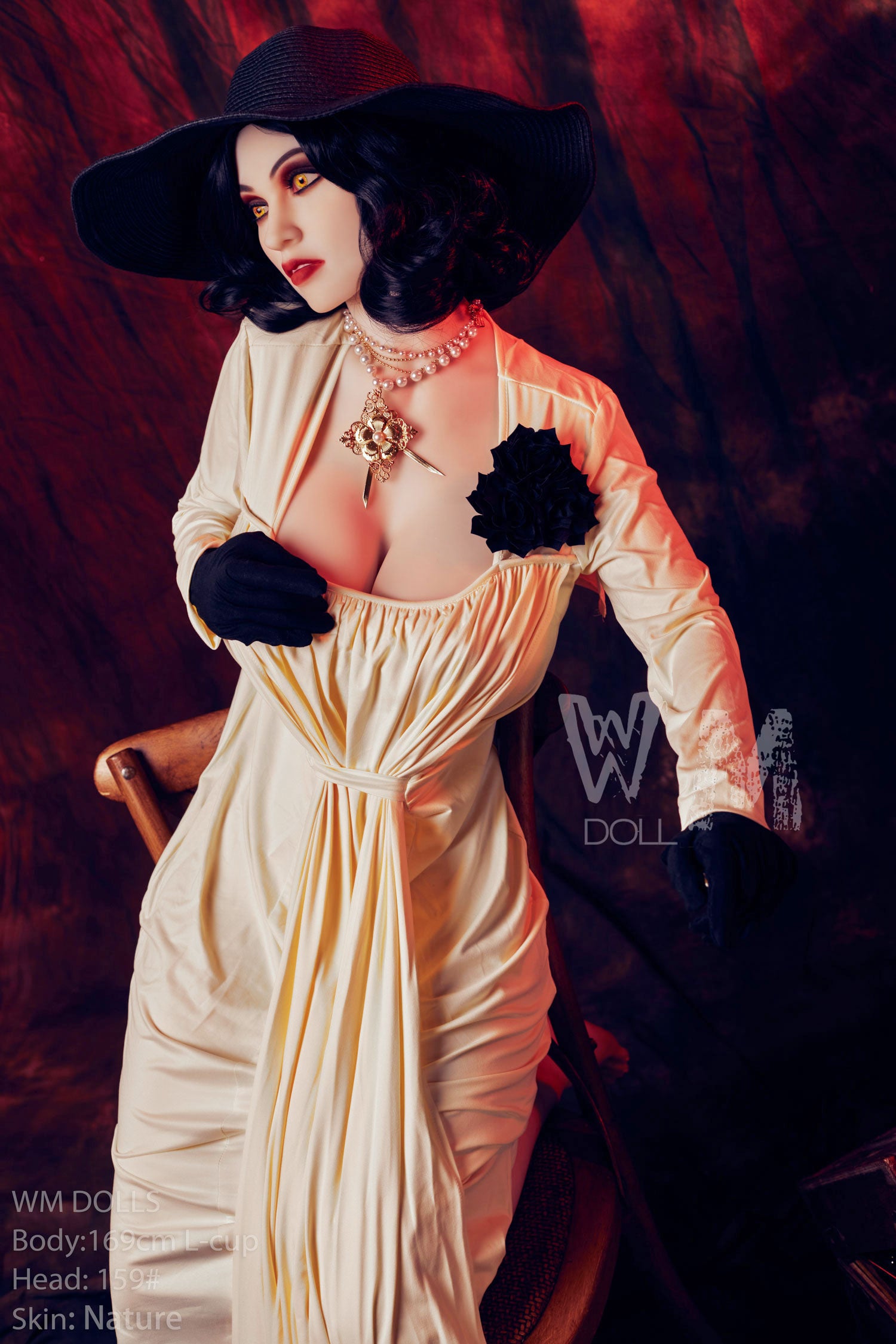 WM | Lady Dimitrescu 5ft 7/ 169cm L Cup Sex Doll-Honeylovedoll