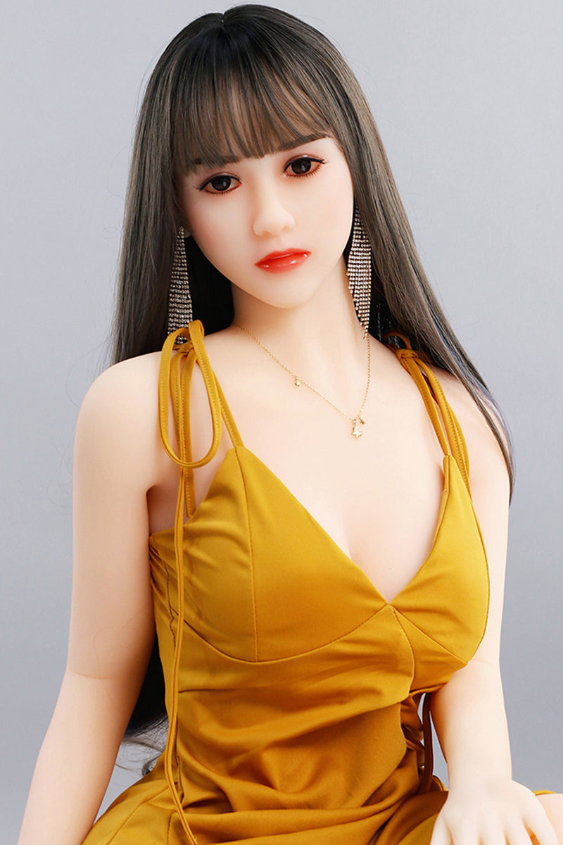 Greta - 165cm (5ft6) Sweet Small Breast Sex Doll With Long Hair ( In stock US)-Honeylovedoll