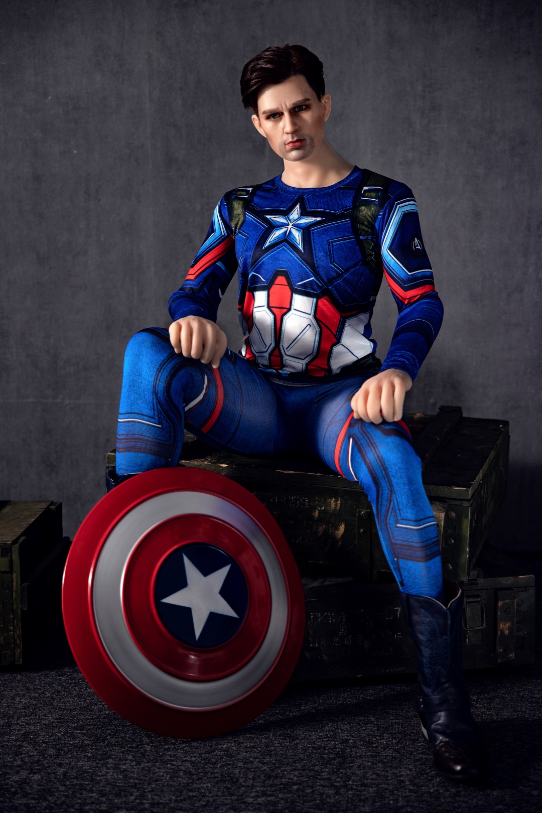 Enio - 5ft3 /160cm Captain America Male Sex Doll For Women