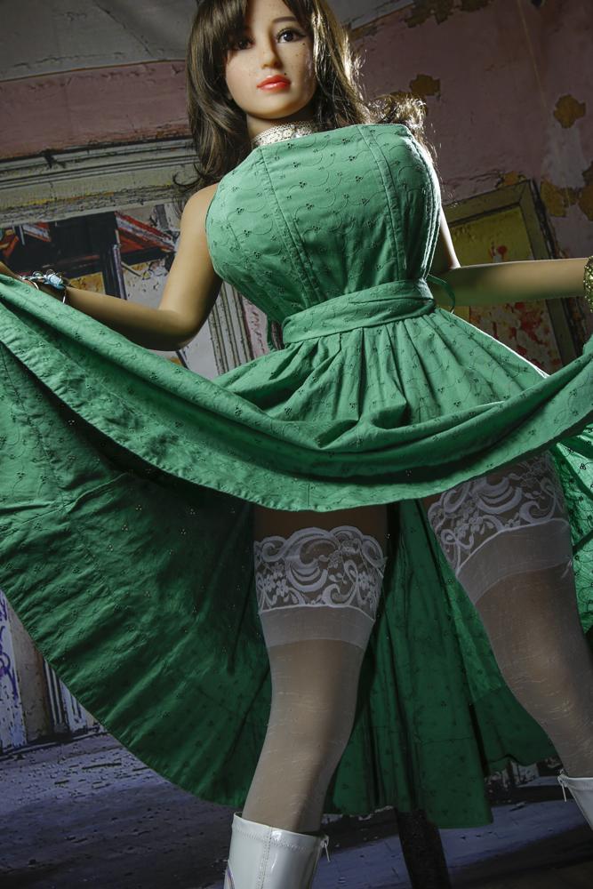 Janice - Sex Doll with F cup boobs made of TPE (168cm)-Honeylovedoll