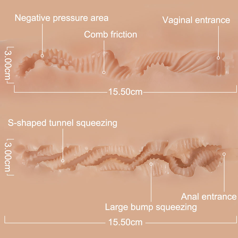 Xiaomei - 11.81in Torso Sex Doll (In Stock US)-Honeylovedoll