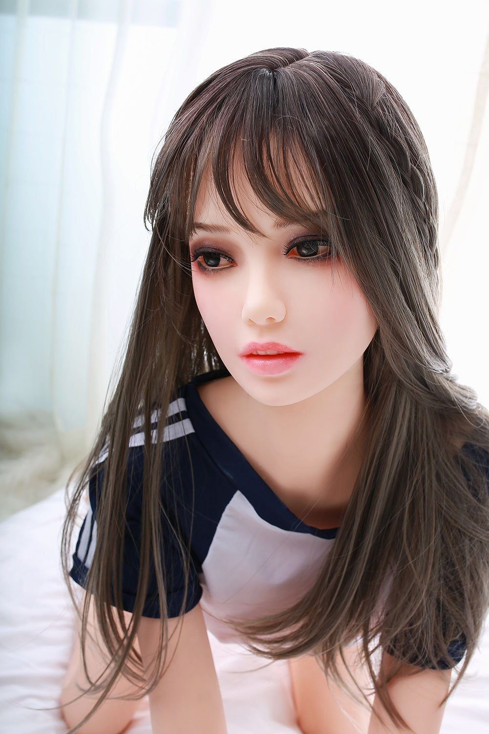Zhuri - 148cm (4ft10) Cute Tiny Breast Sex Doll ( In stock EU)-Honeylovedoll