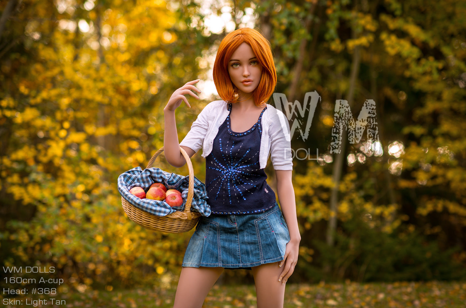 WM | Amber  5ft 3/ 160cm A Cup Sex Doll-Honeylovedoll