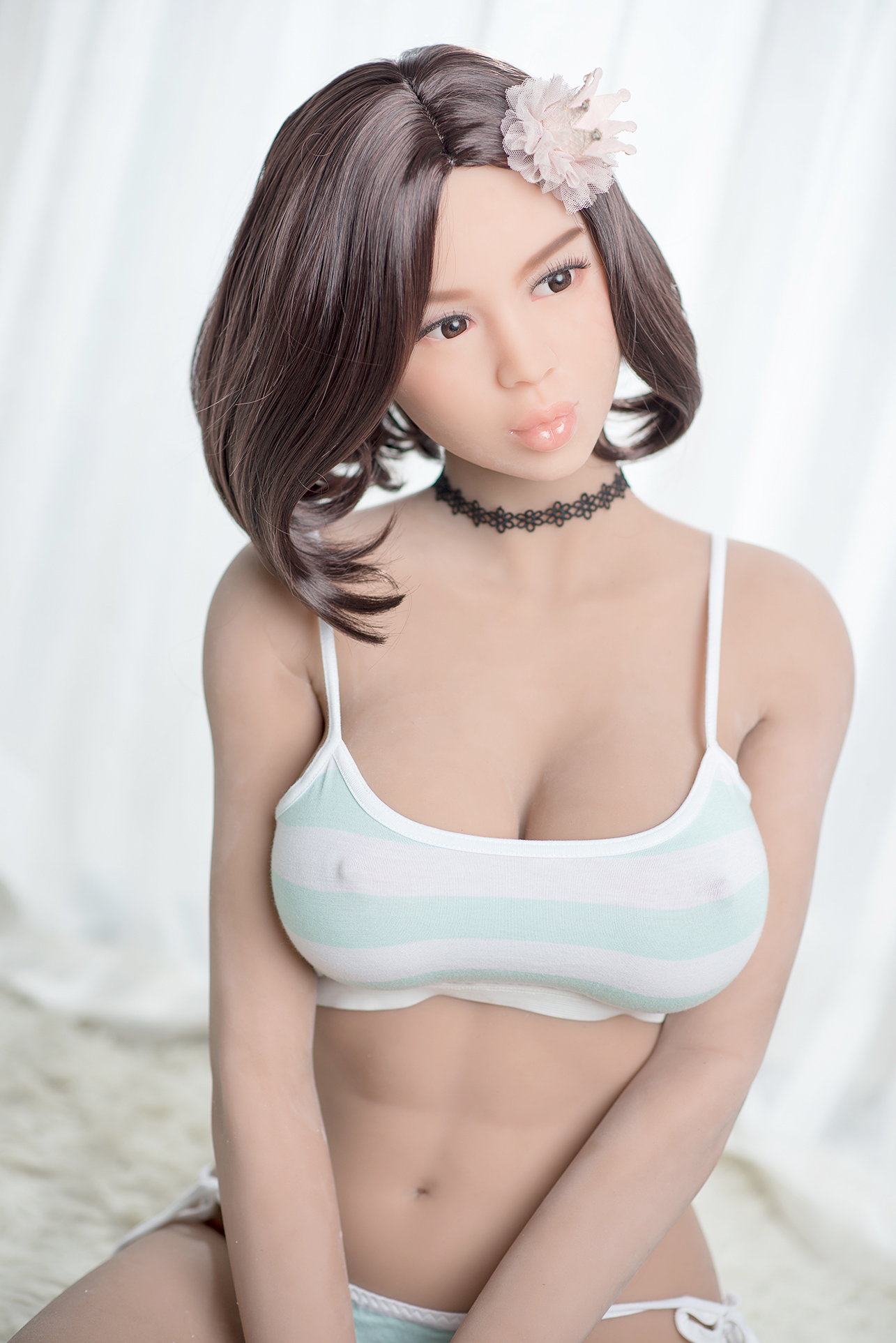 6YE | Joanna - 5ft5/165cm Big Boobs Asian Japanese Sex Doll-Honeylovedoll