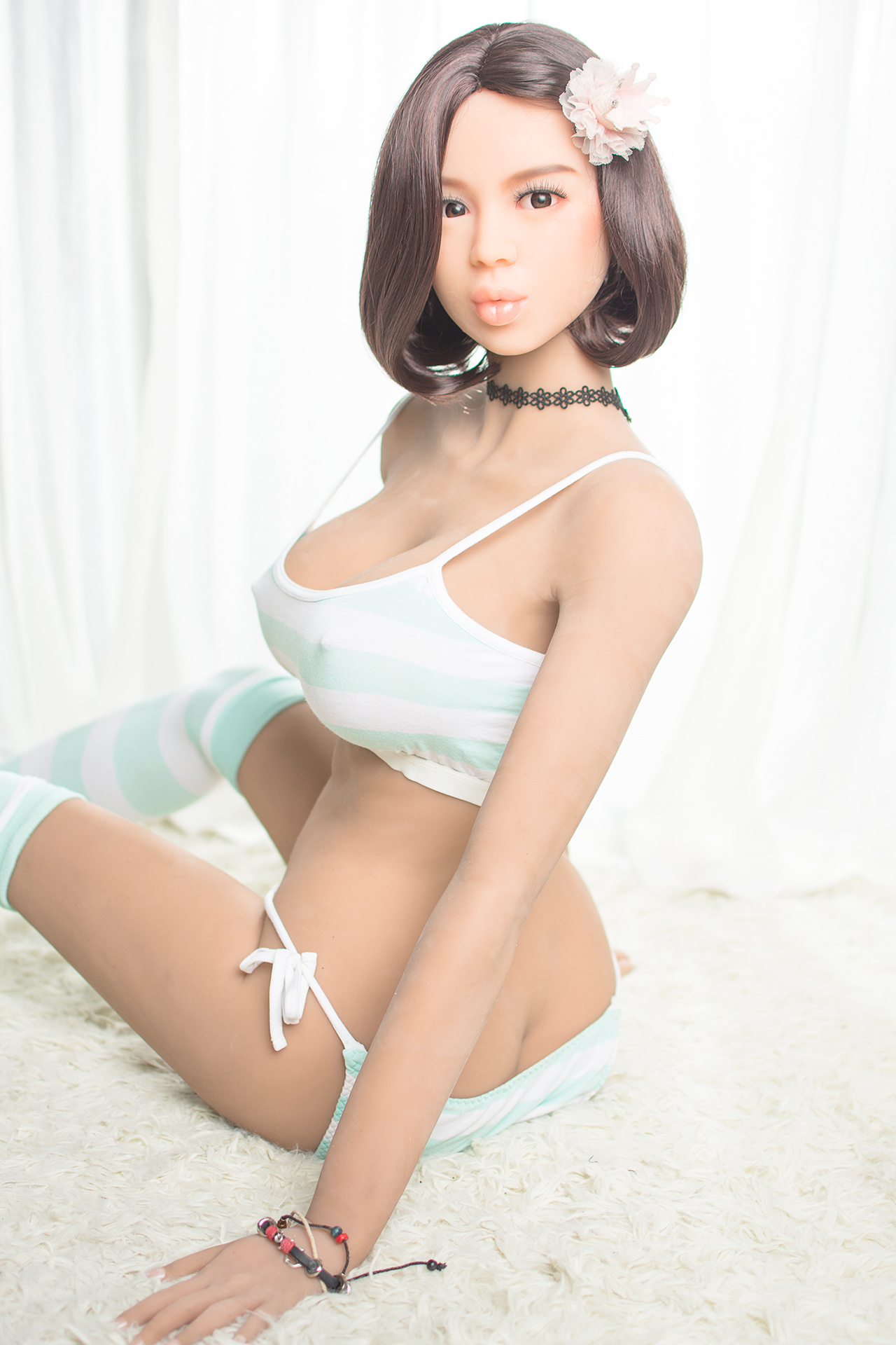 6YE | Joanna - 5ft5/165cm Big Boobs Asian Japanese Sex Doll-Honeylovedoll