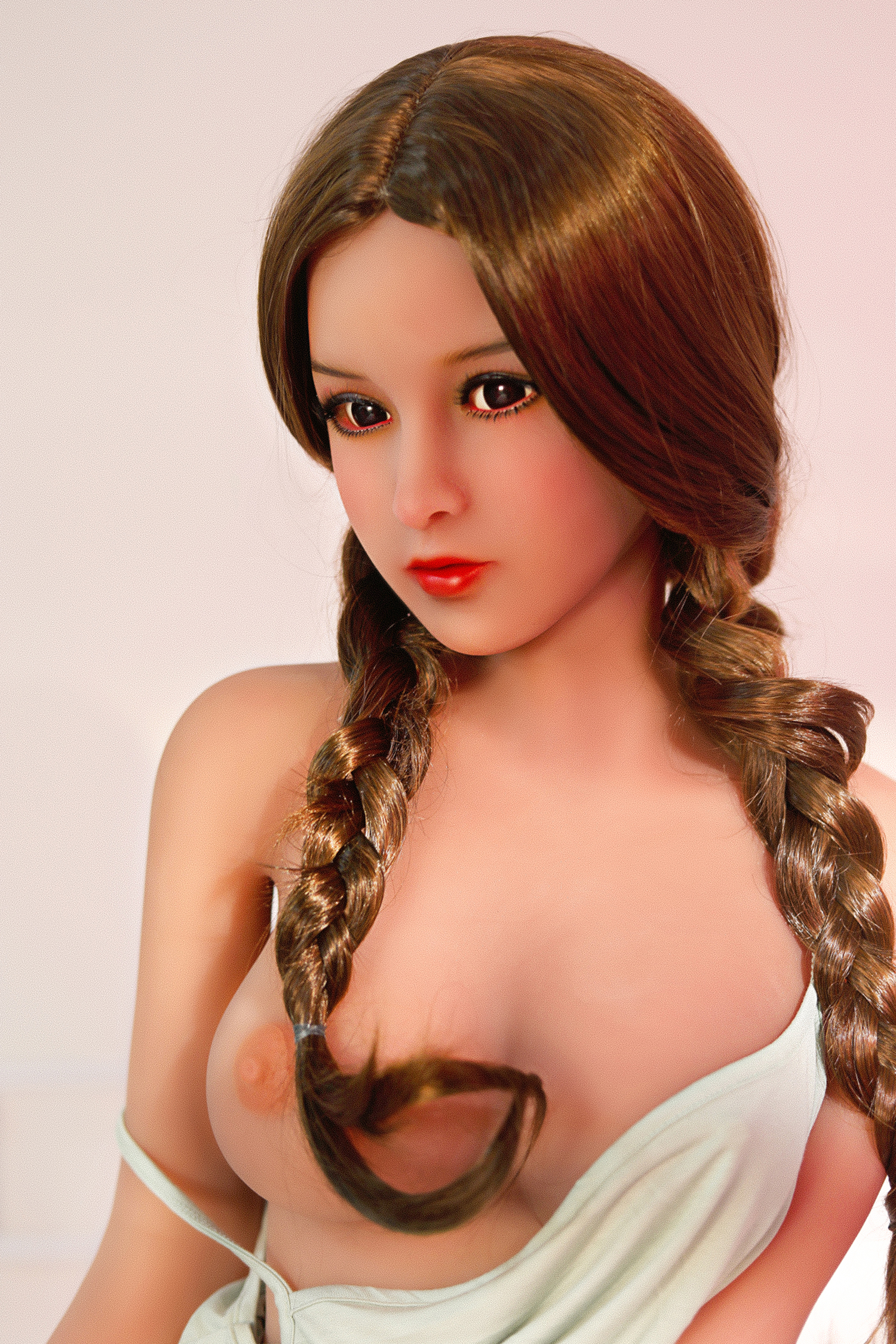 Sasha - 4ft7(140cm) Hawaiian Life-Like Black Skin TPE Sex Doll  (In Stock US)-Honeylovedoll