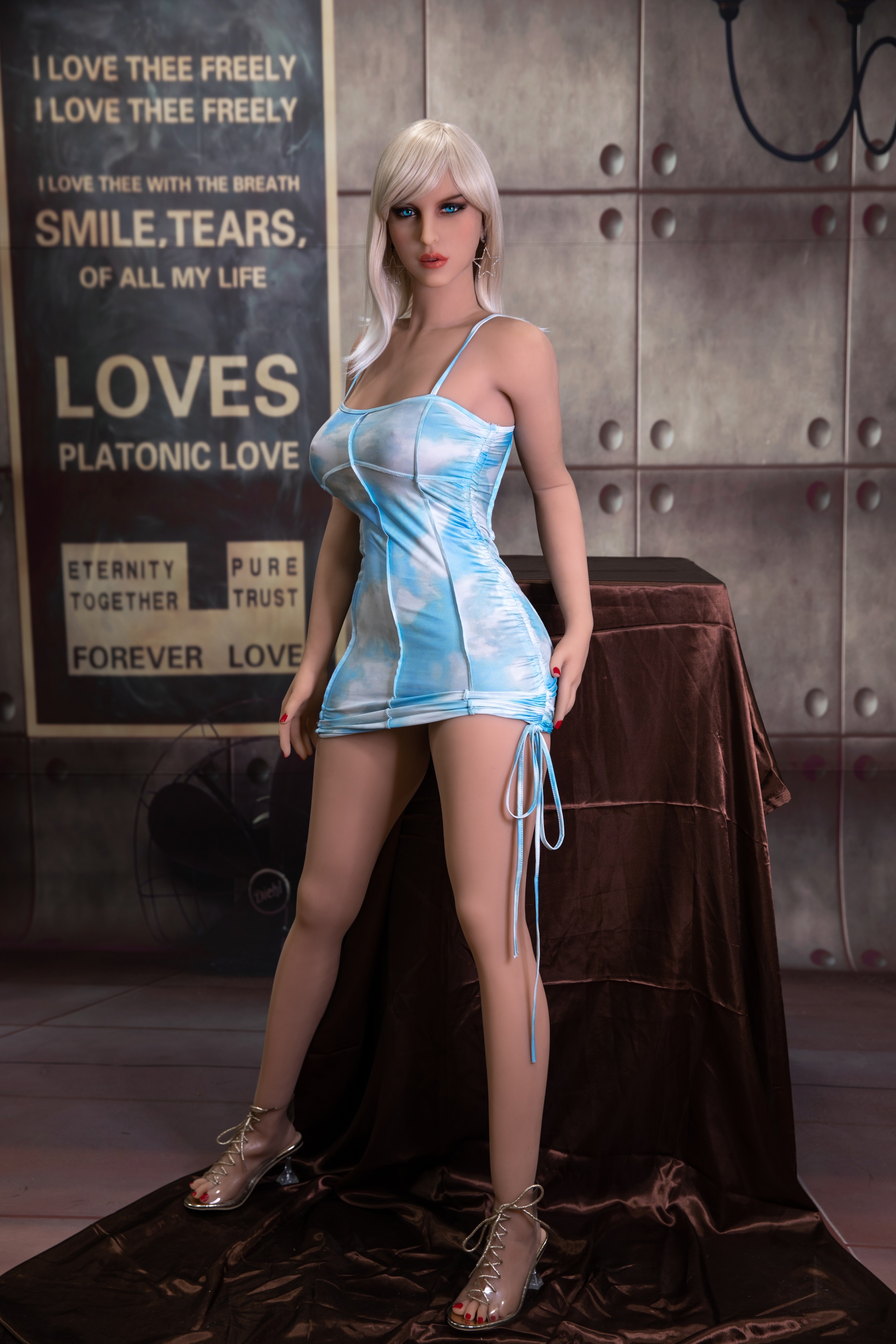 6YE | Gracelynn - 5ft4/163cm Silver Hair Star Sex Doll-Honeylovedoll