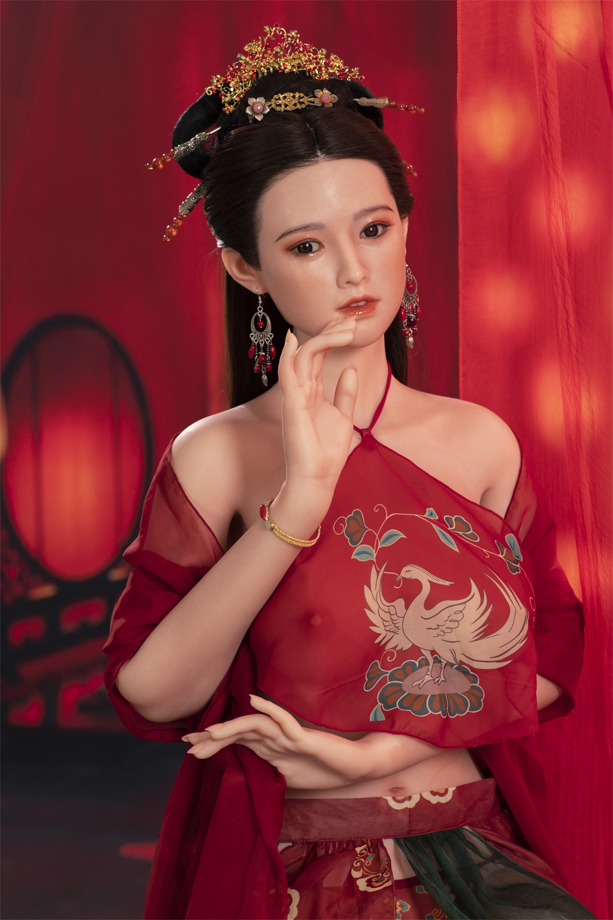Bebe - Japanese Style Big Boobs Gentle Realistic Silicone Sex Doll (5 Sizes)-Honeylovedoll