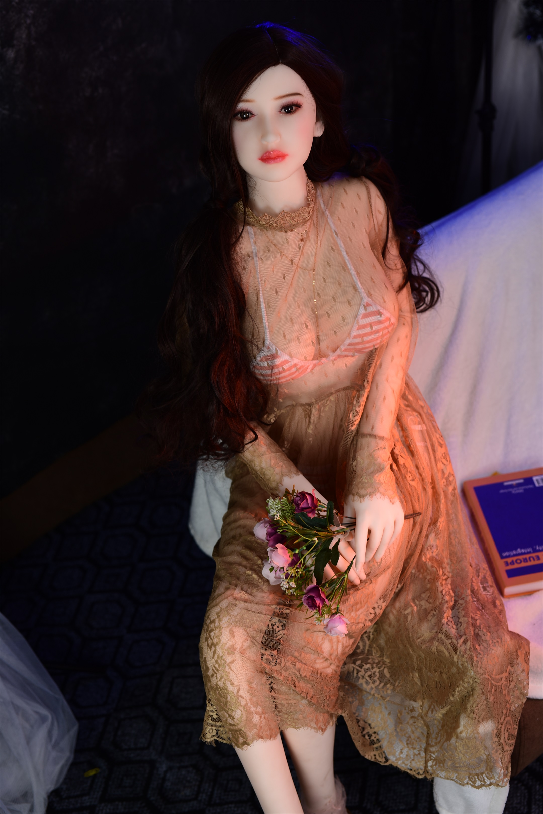 6YE | Carlyne - 5ft3/160cm Mid Boobs Intellectual Asian Sex Doll-Honeylovedoll