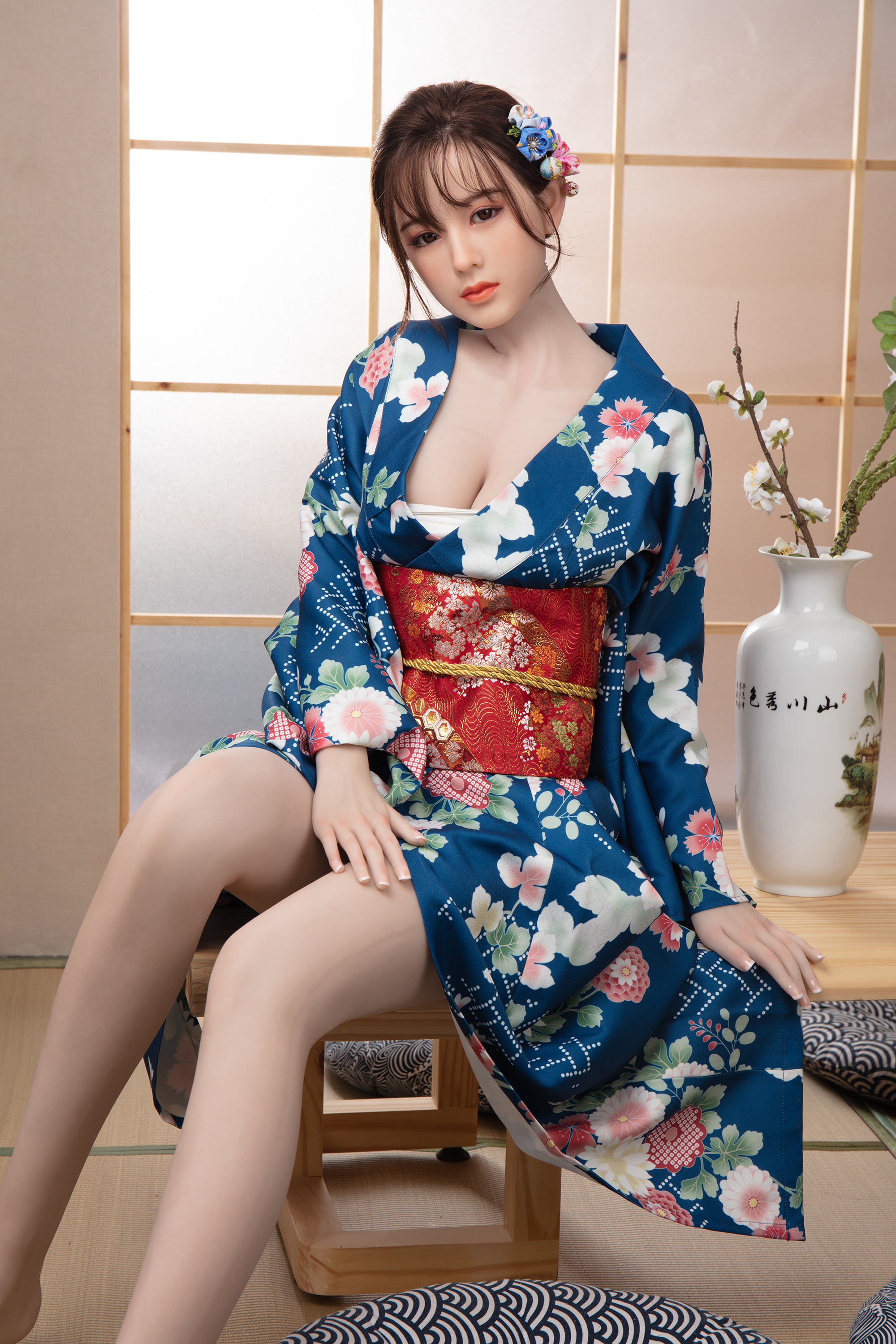 JX Doll | Midory-5ft 7/170cm Japanese Style Ultra Medium Breasts Silicone Sex Doll (6 Sizes)-Honeylovedoll