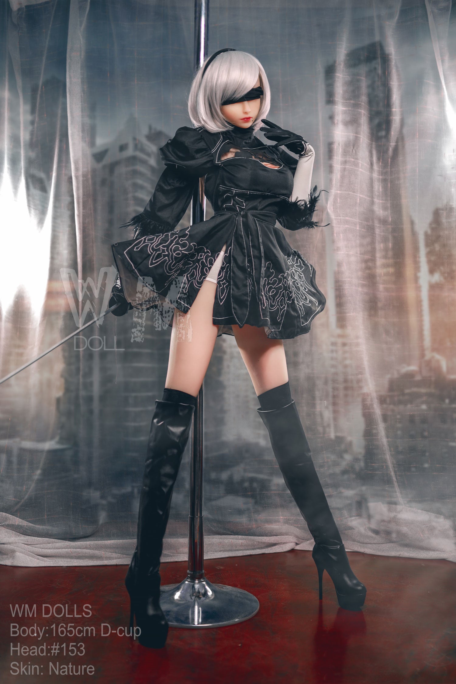 WM | 2B Anime 5ft 5/ 165cm D Cup Cosplay Sex Doll-Honeylovedoll
