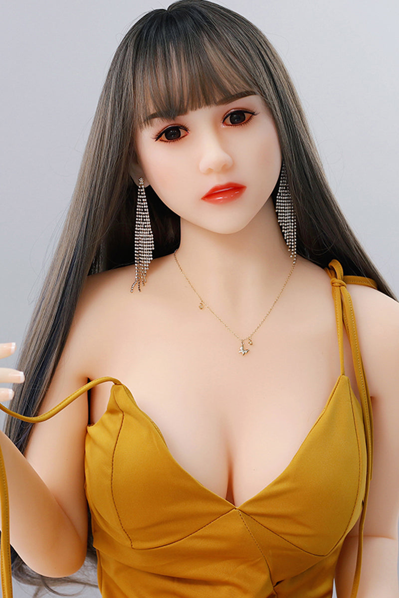 Greta - 165cm (5ft6) Sweet Small Breast Sex Doll With Long Hair ( In stock US)-Honeylovedoll