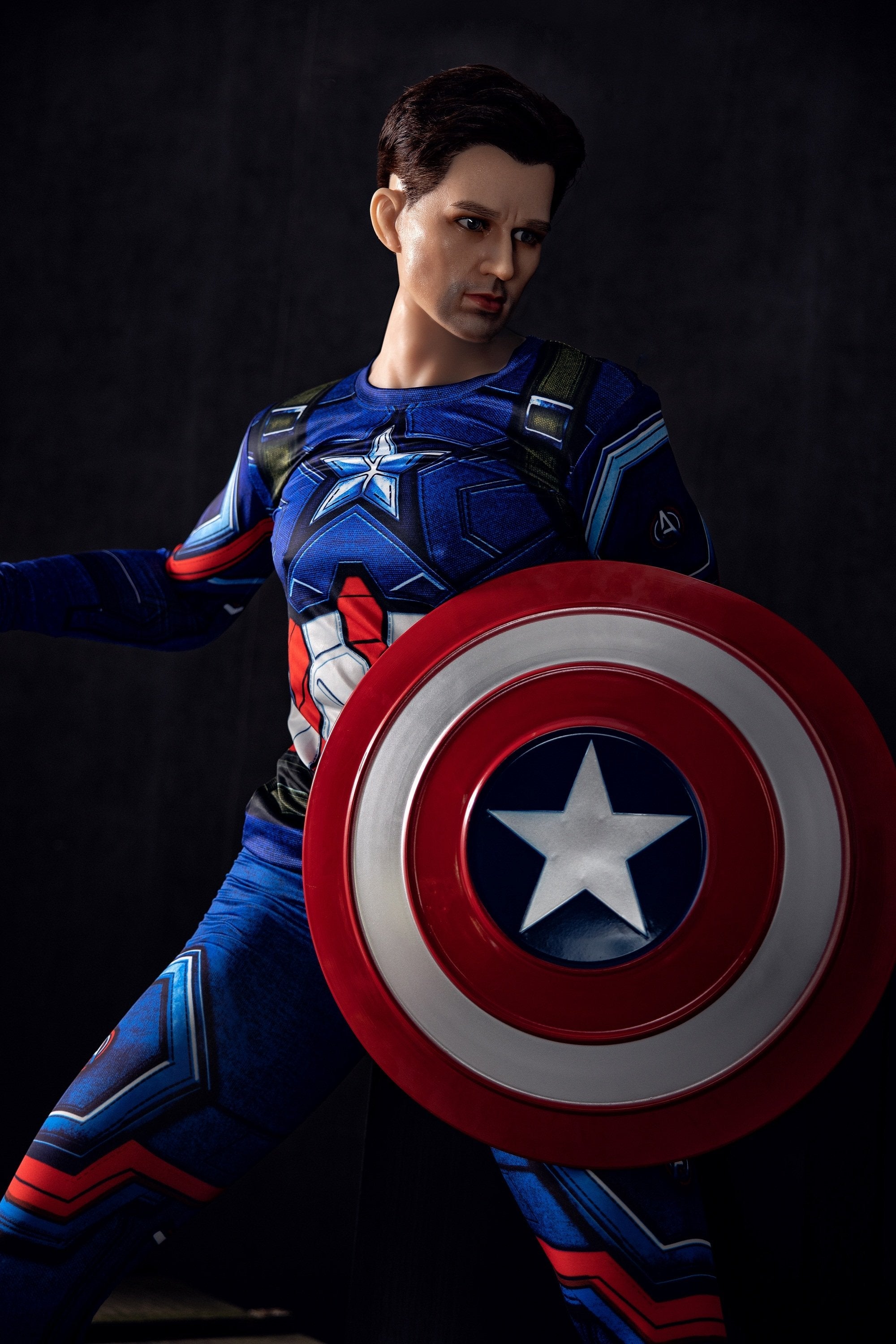 Mason - 5ft 3 (160cm) Enthusiastic America Captain Male Sex Doll-Honeylovedoll