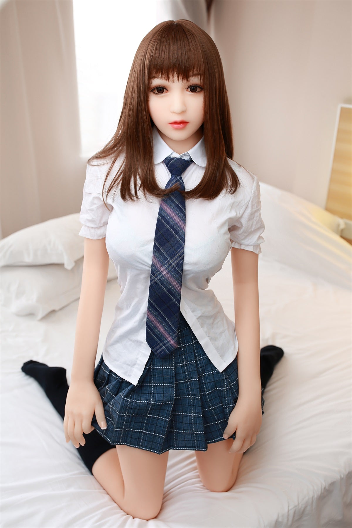 Cara - 5ft2 (158cm)  Ultra Realistic Style Cute Sex Doll With Long Straight Hair-Honeylovedoll
