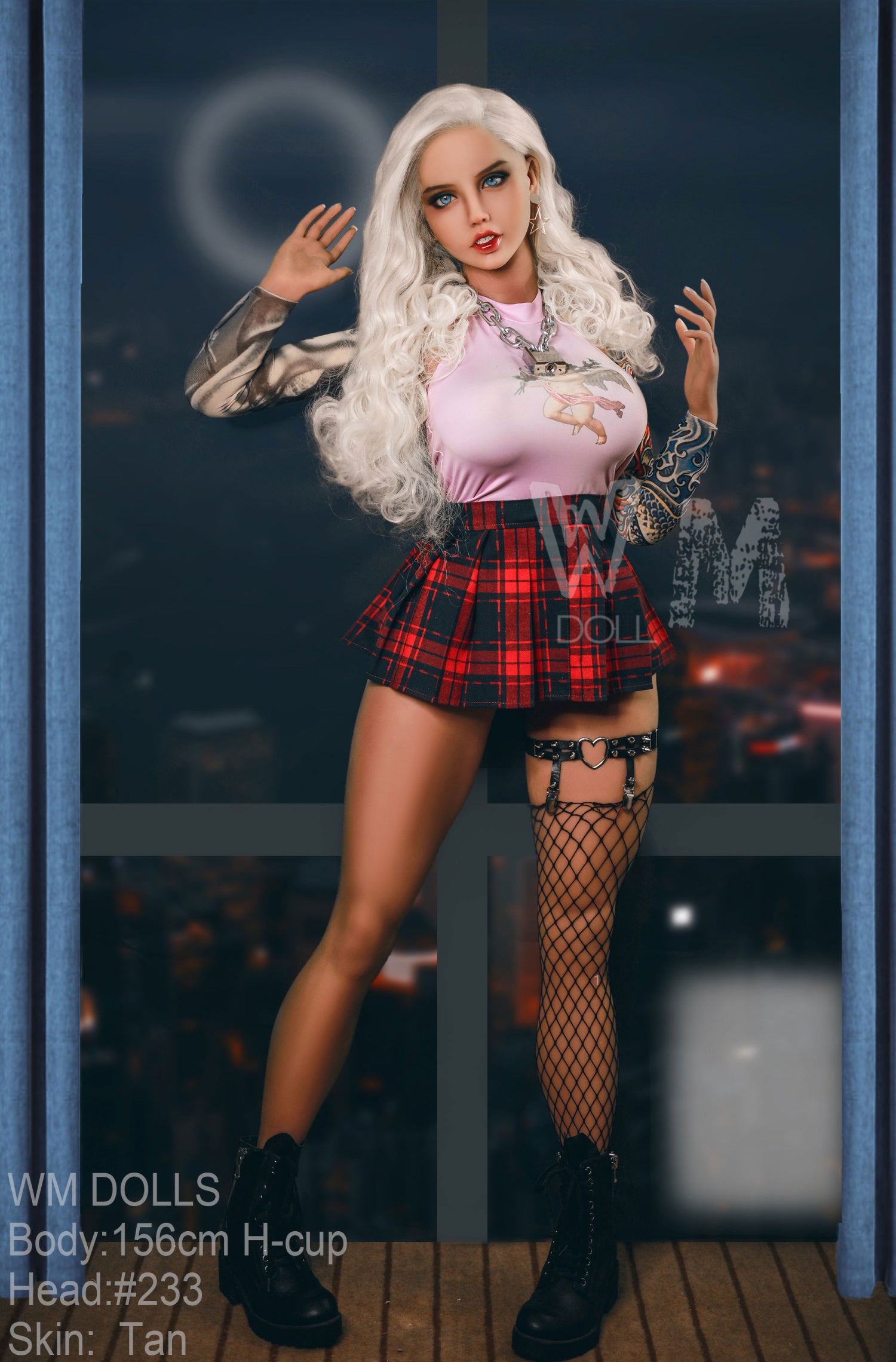 WM | Blondie 5ft 1/ 156cm H Cup Sex Doll-First Love Doll