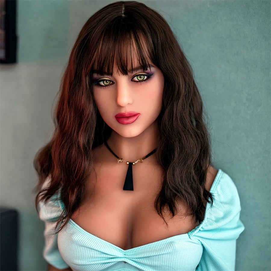 Noemi - 160cm (5ft3) Small Breast Life-Like Sex Doll With Pretty Curly Hair-Honeylovedoll