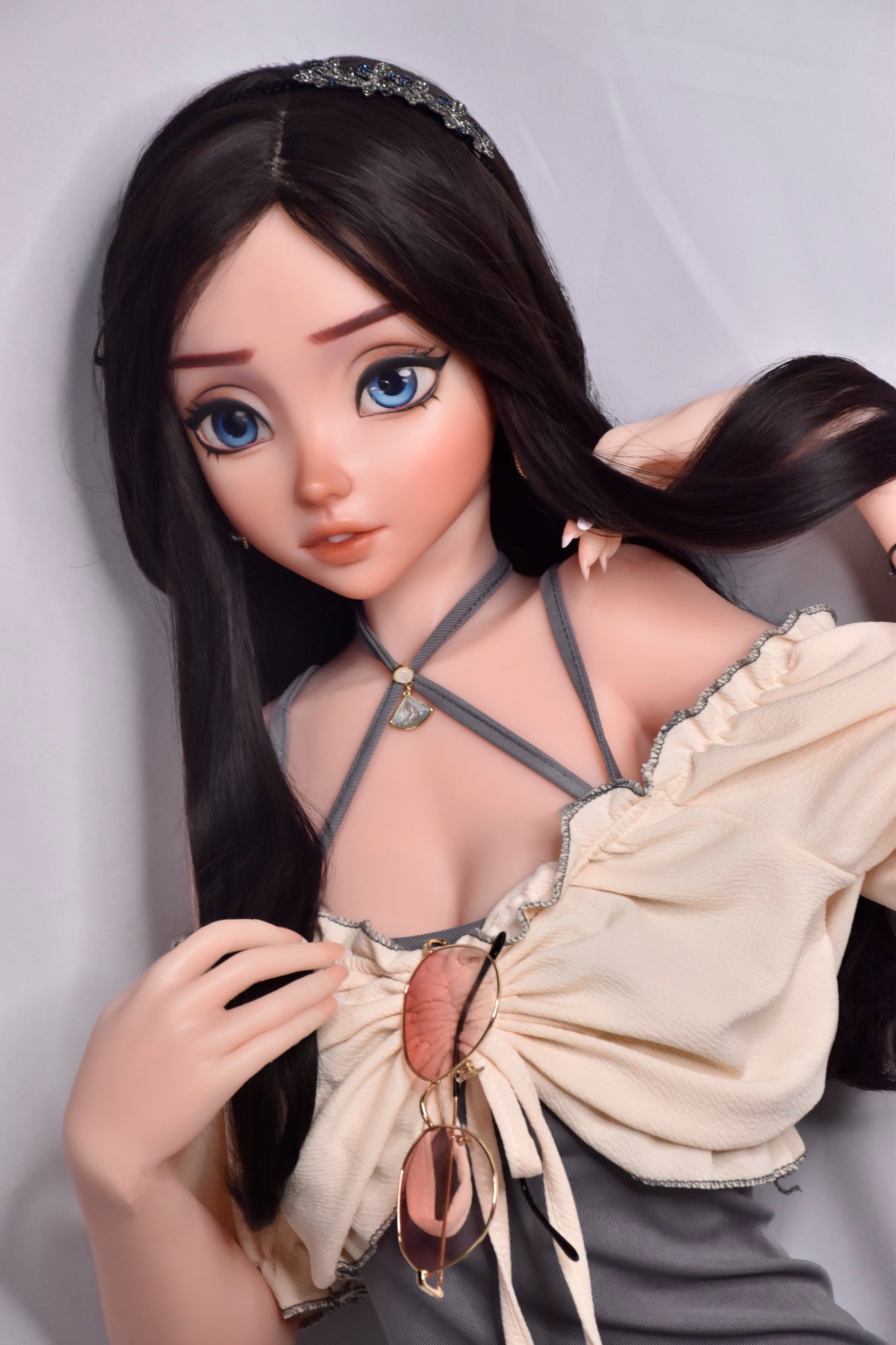 Elsa Babe Silicone Sex Doll Takanashi Mahiru-Honeylovedoll