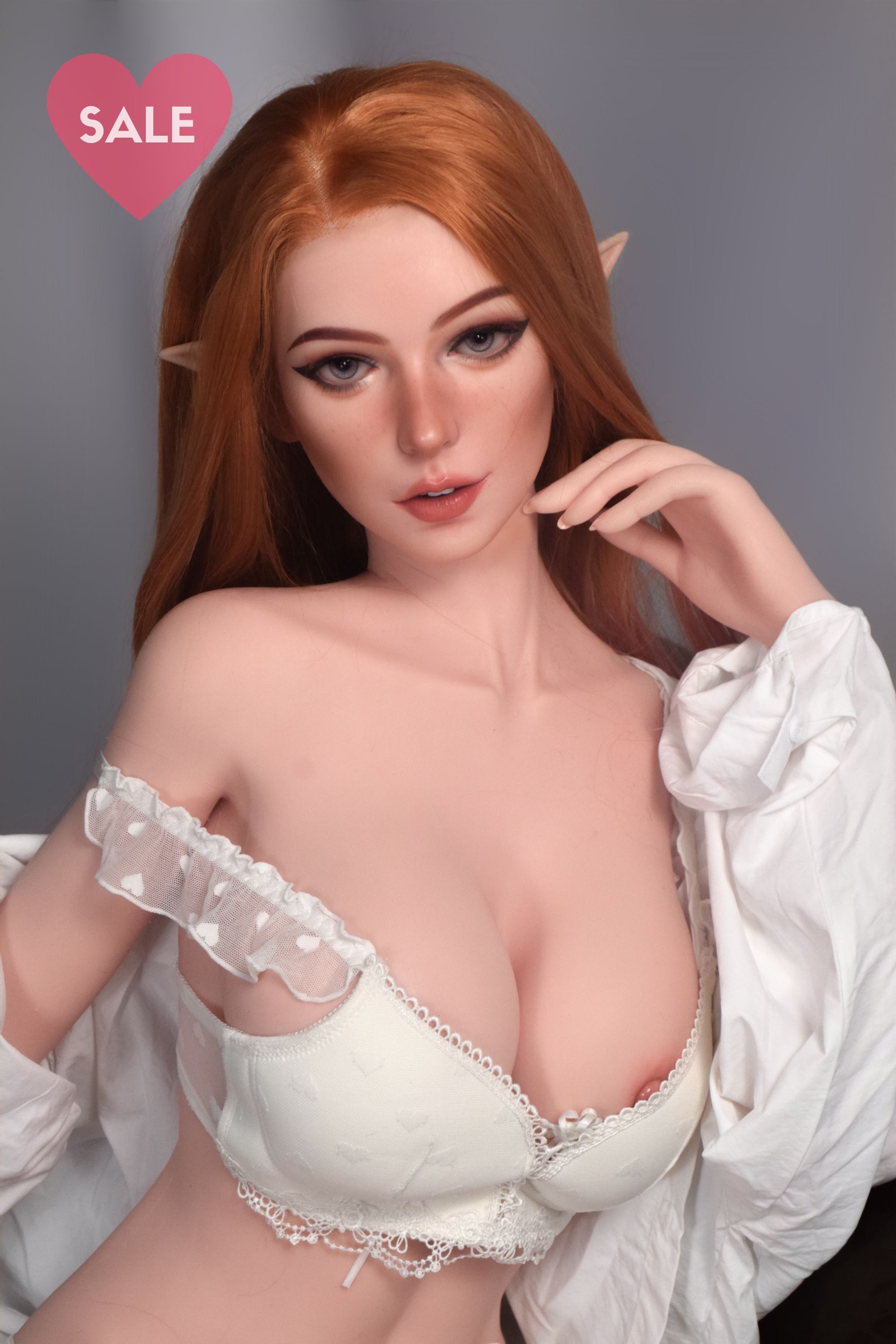 Elsa Babe 165cm/4ft10 - Silicone Sex Doll 
 Molly Red-Honeylovedoll