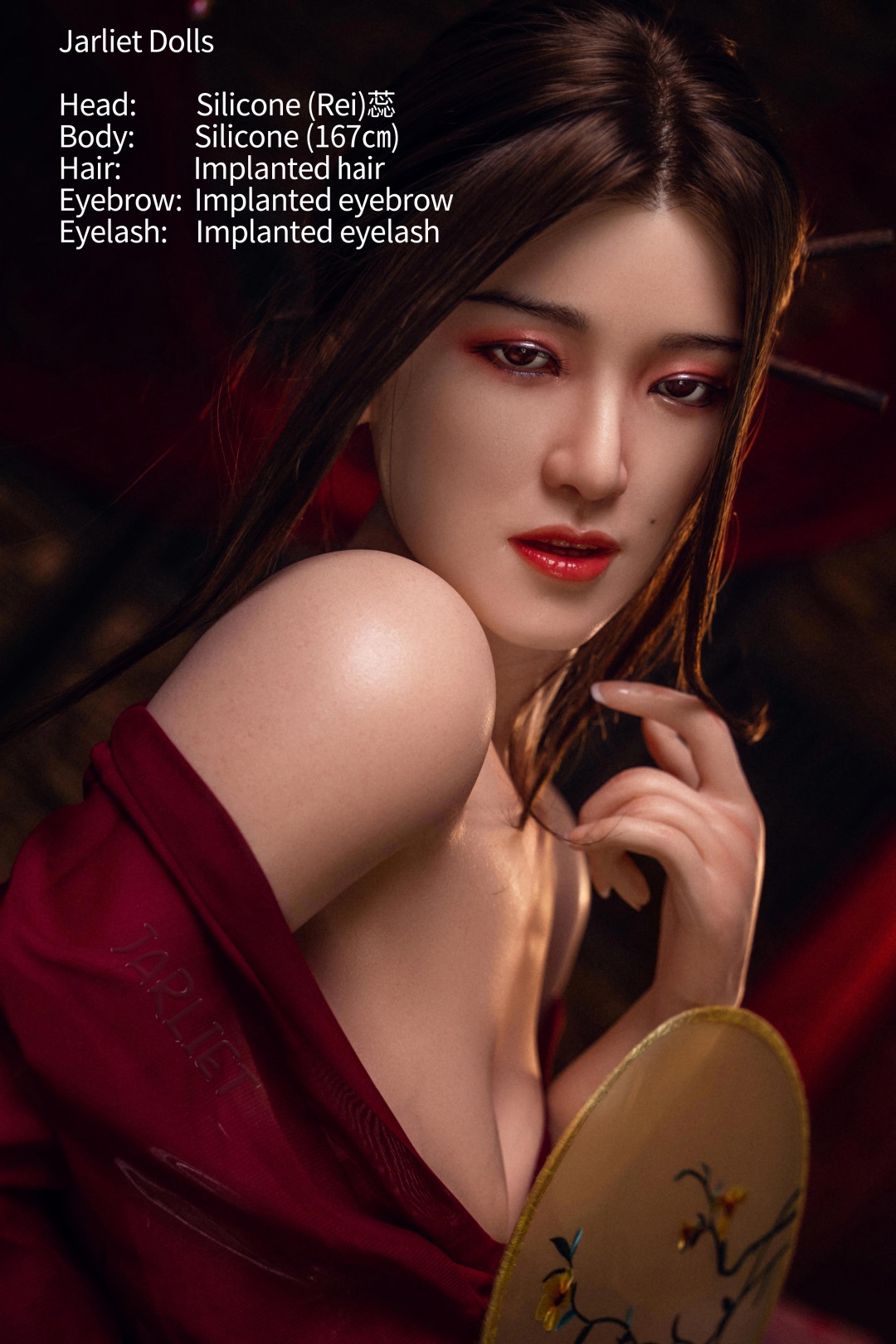 Jarliet丨Rei -5ft 5/167cm Asian Silicone Sex Doll-Honeylovedoll