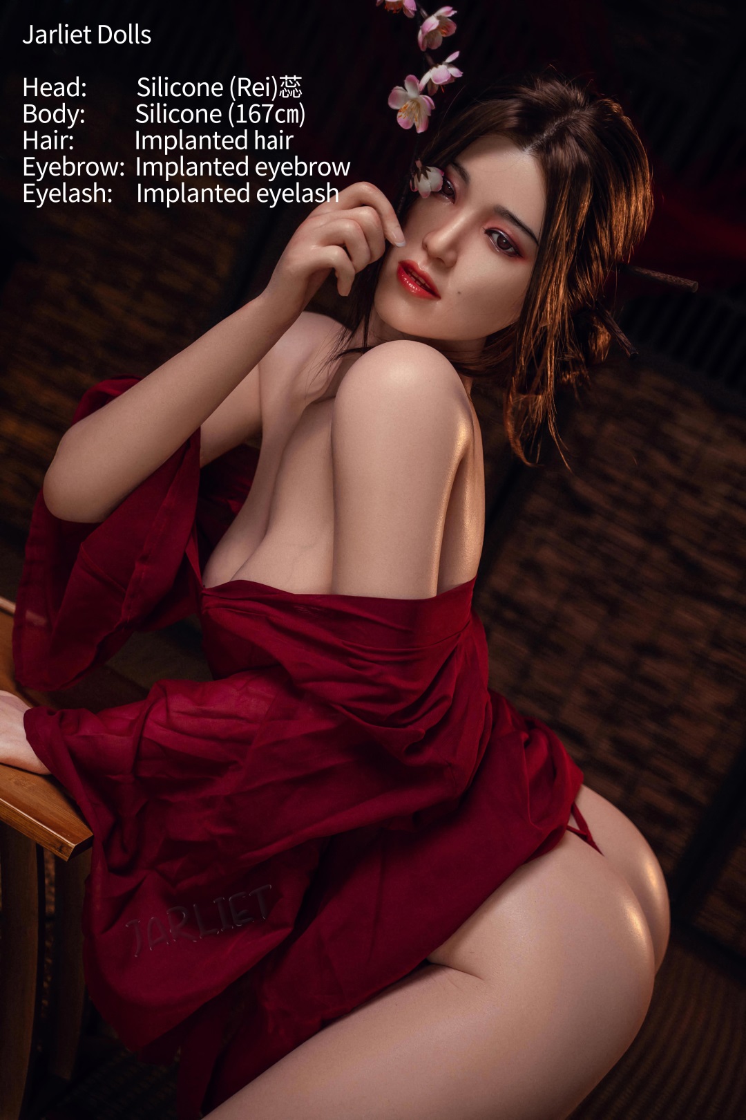 Jarliet丨Rei -5ft 5/167cm Asian Silicone Sex Doll-Honeylovedoll