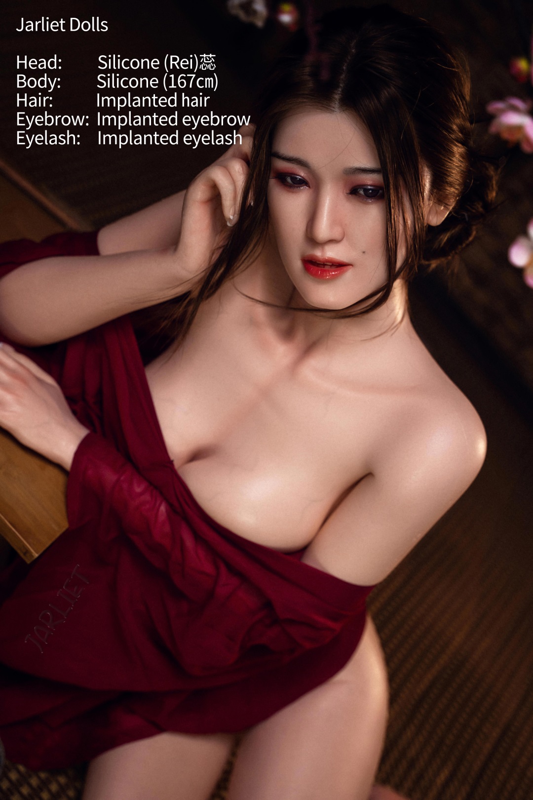 Jarliet丨Rei -5ft 5/167cm Asian Silicone Sex Doll-Honeylovedoll