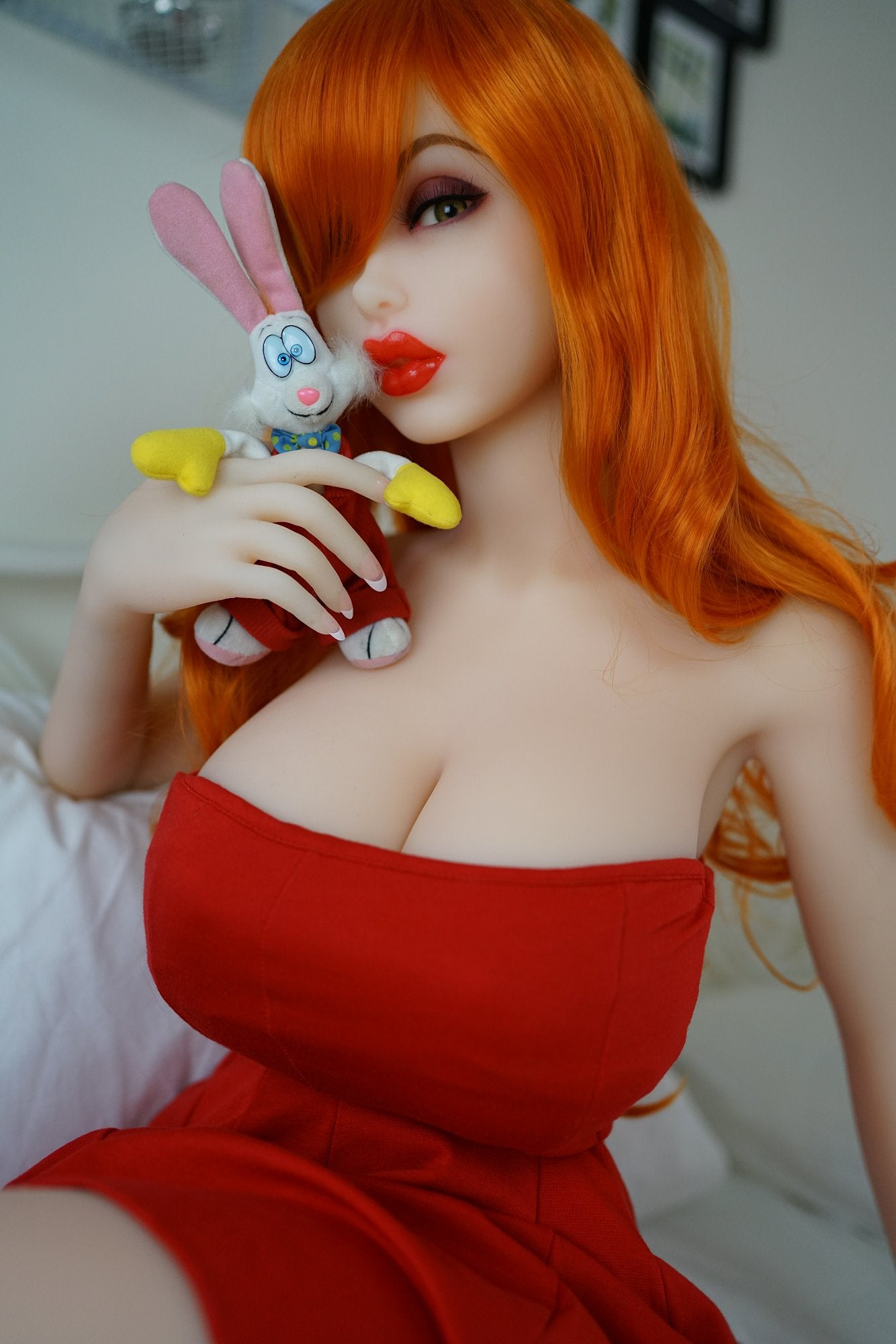 Piper Doll丨Jessica Rabbit-150cm/4 feet 9 Sex Symbol of Animated Characters-Honeylovedoll