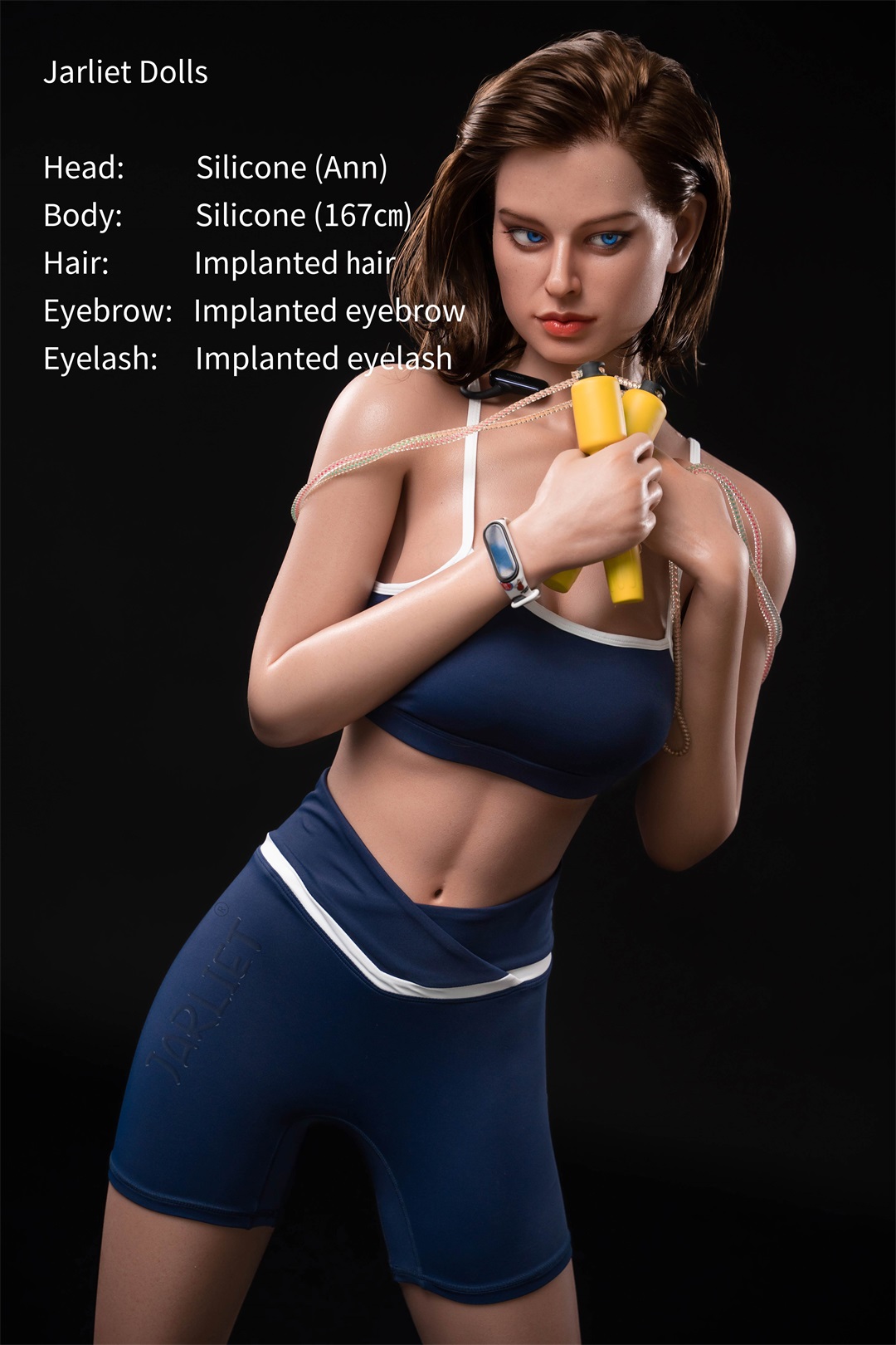 Jarliet丨Ann -5ft 5/167cm Silicone Sex Doll-Honeylovedoll