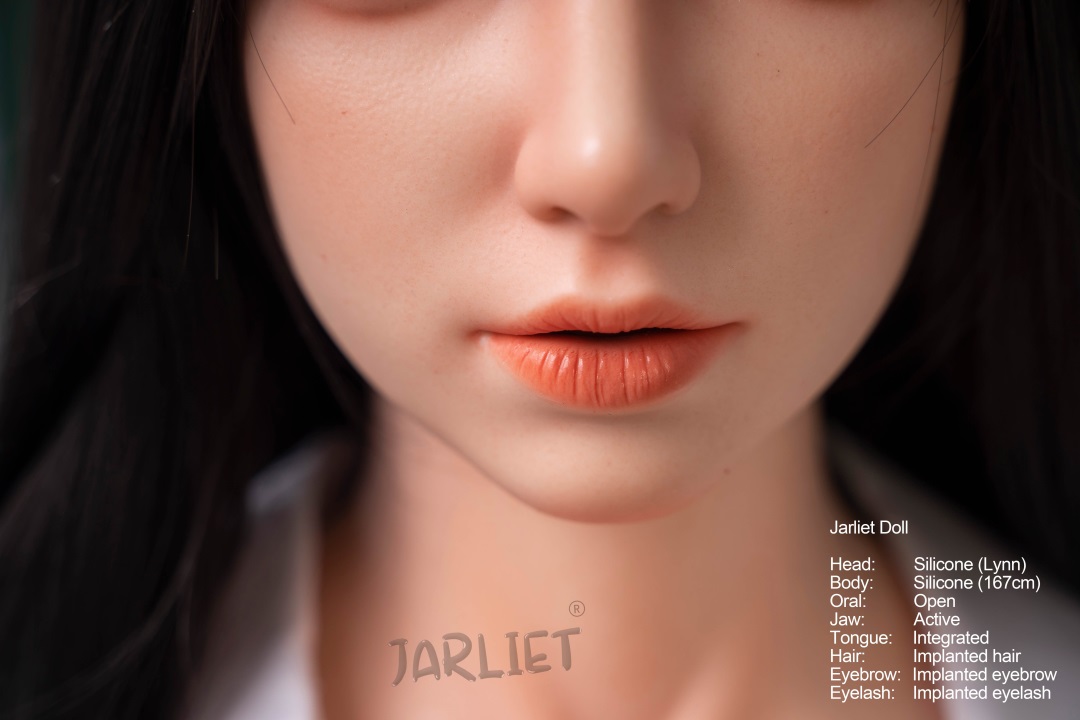 Jarliet丨Lynn -5ft 5/167cm Movable Jaw Asian Silicone Sex Doll-Honeylovedoll
