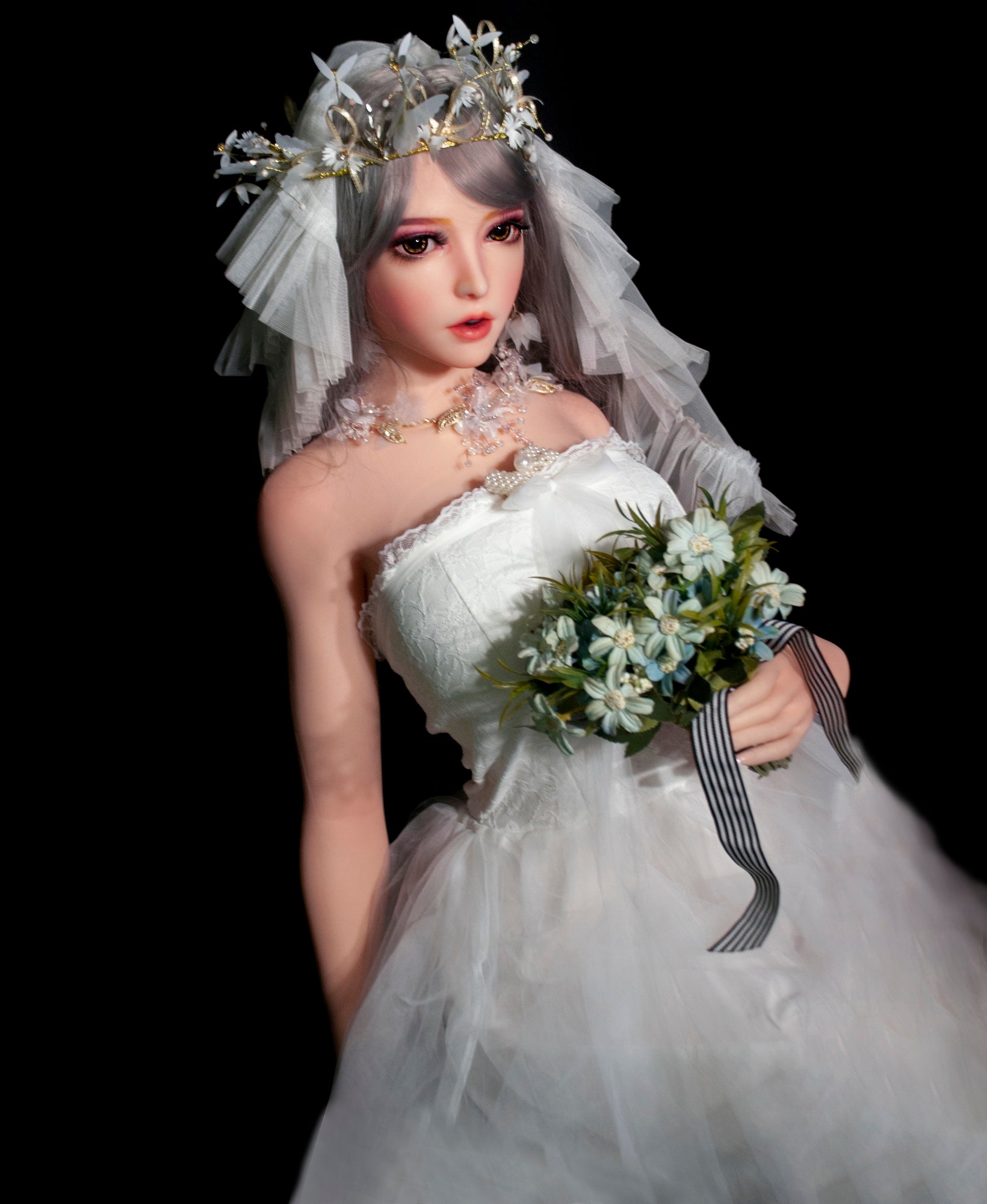 Elsa Babe 150cm/4ft11 - Silicone Sex Doll Yoshida Ayumi-Honeylovedoll