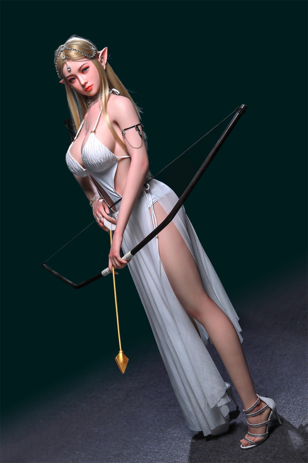 Ophelia-5ft 6/168cm Elf Big Breasts Silicone Sex Doll (In Stock US) -Honeylovedoll