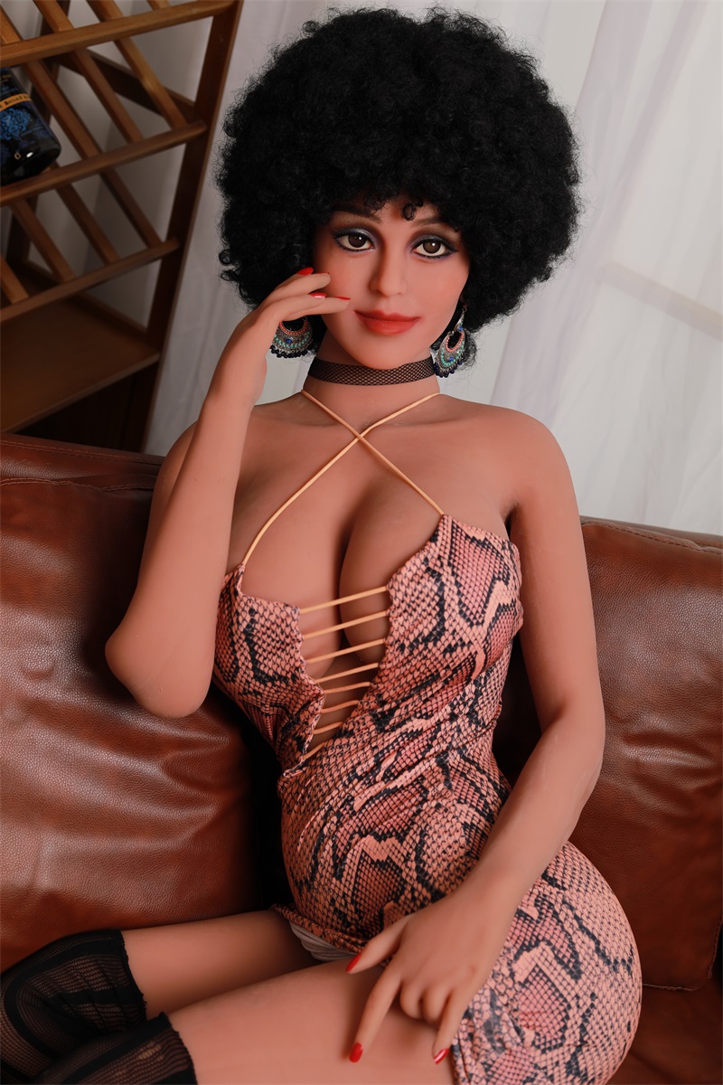 Pamela - 5ft 6(168cm)  Realistic Big Breasts Afro Sex Doll (In Stock US)-Honeylovedoll