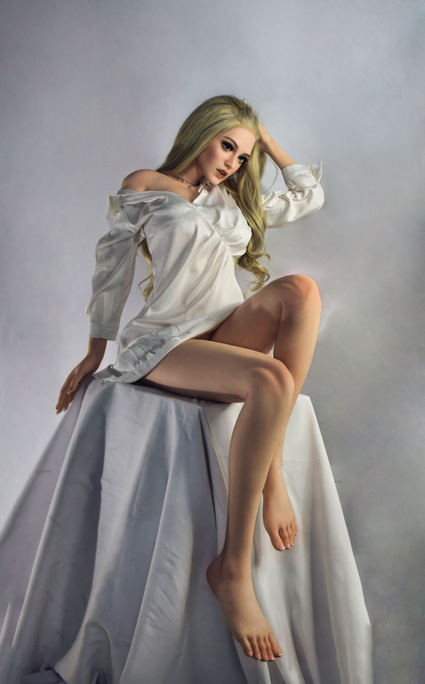 Elsa Babe 165cm/5ft5 - Silicone Sex Doll Olivia Smith-Honeylovedoll