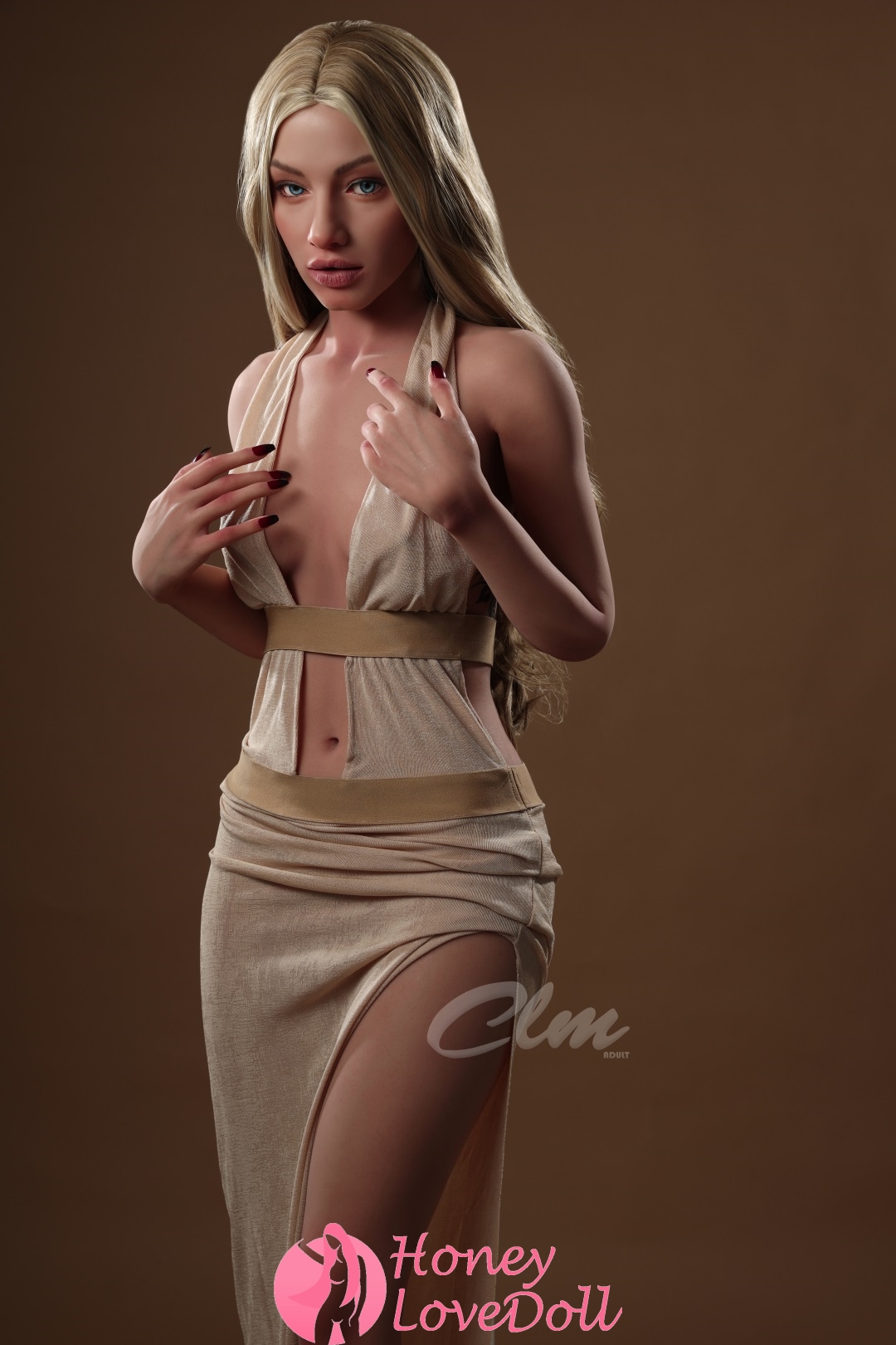 Climax Doll丨157cm (5ft2″) Movable Jaw (Full Silicone)-Sola-Honeylovedoll