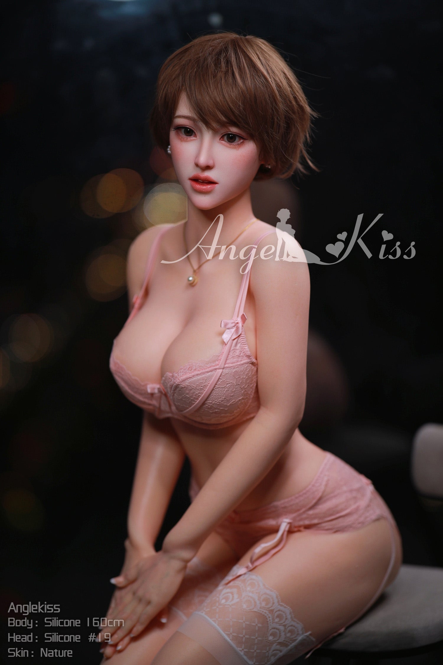 Angel Kiss | 160cm/5ft3 D-cup Silicone Sex Doll – Flora Simon-Honeylovedoll