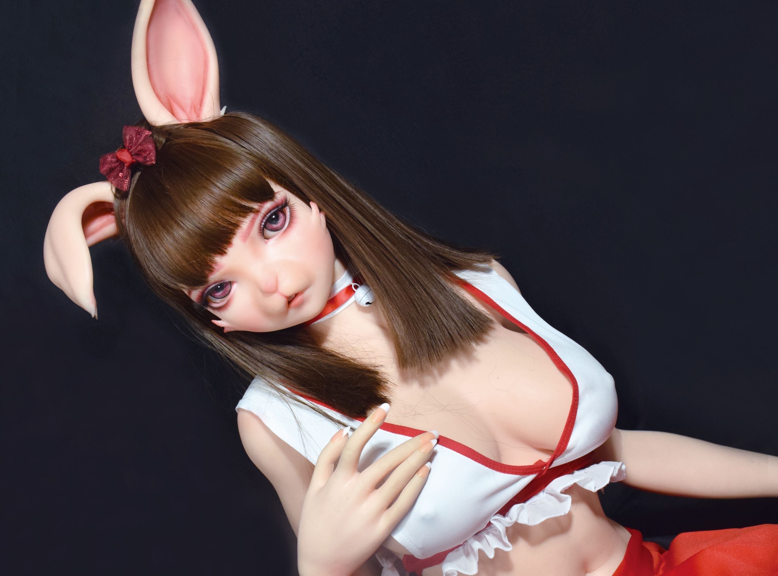 Elsa Babe 150cm/4ft11 - Silicone Sex Doll Aida Rina-Honeylovedoll