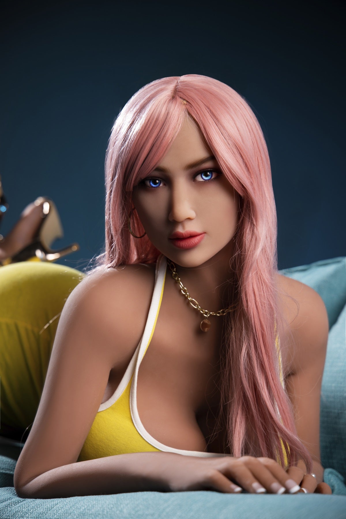 Ally - 5ft 6(167cm) Big Butt Ultra Pretty Life-Like Real Sex Doll With Pink Hair-Honeylovedoll