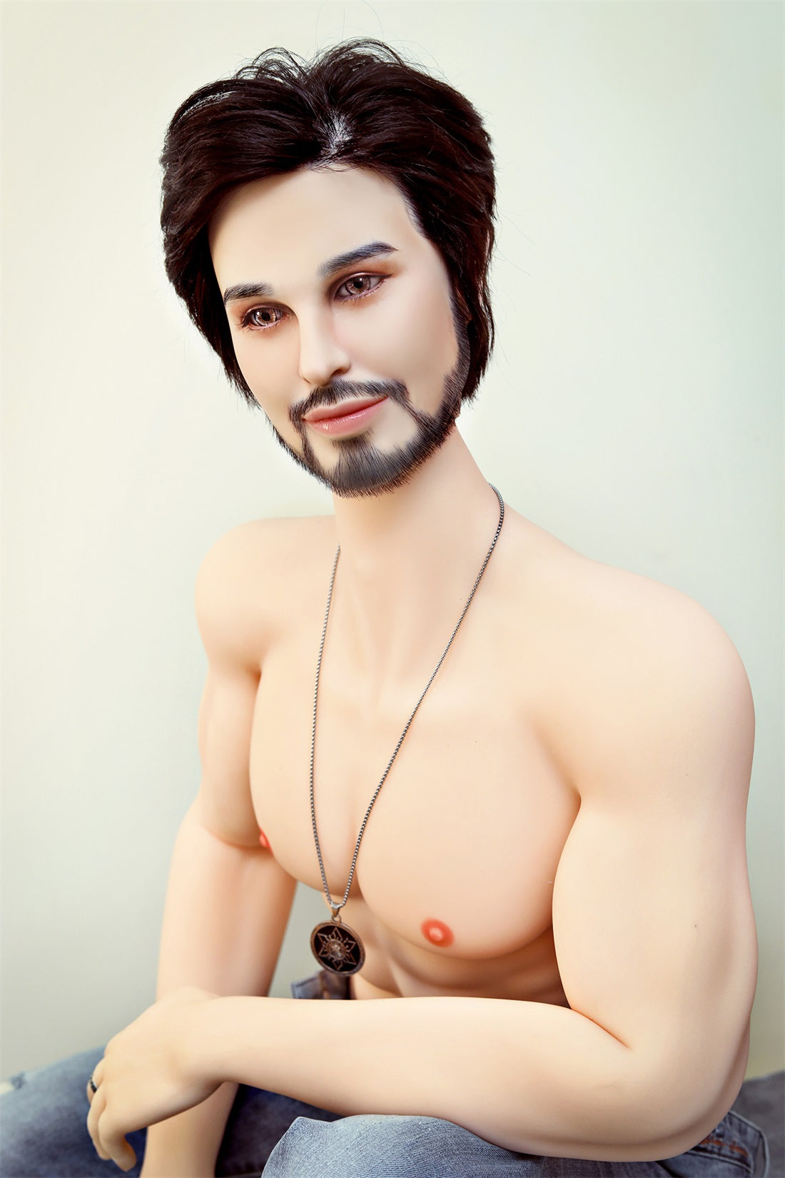 Micheal - 5ft 4 (162cm) Enthusiastic Bearded Style Male Sex Doll For Women-Honeylovedoll