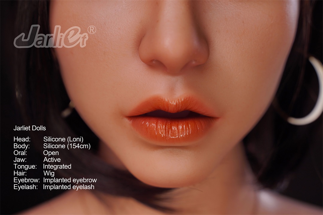 Jarliet丨Loni -5ft 1/154cm Movable Jaw Skinny Silicone Sex Doll-Honeylovedoll