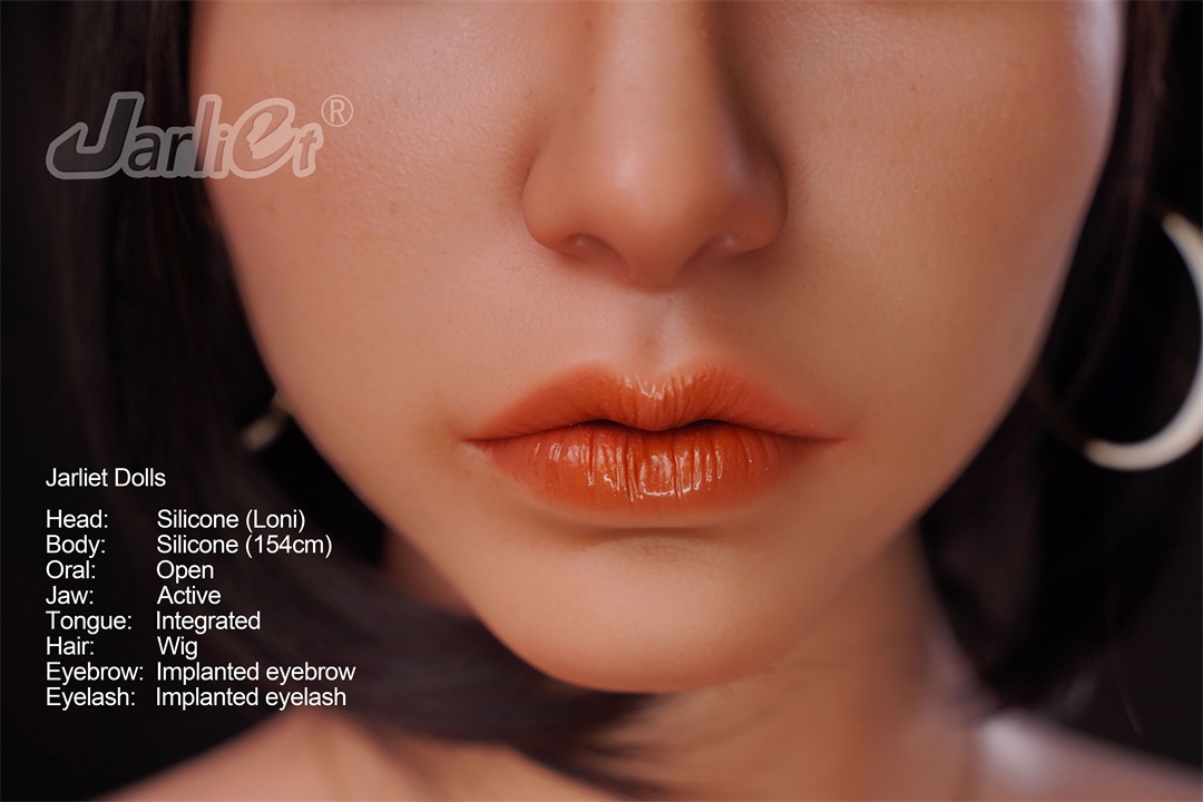 Jarliet丨Loni -5ft 1/154cm Movable Jaw Skinny Silicone Sex Doll-Honeylovedoll