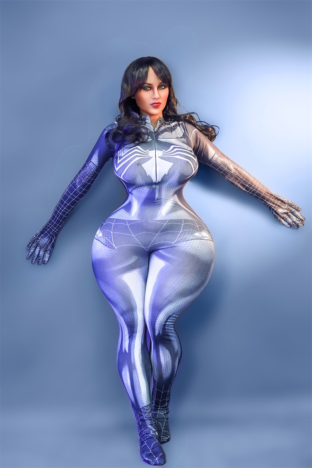 Rolawre -  4ft 10 (148cm) Big Butt Chubby Sex Doll With Long Hair-Honeylovedoll